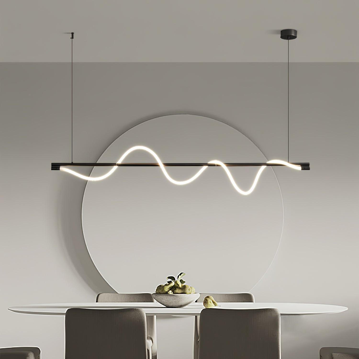 Pulse Minimalist Brass Pendant Lamp - Letslighting