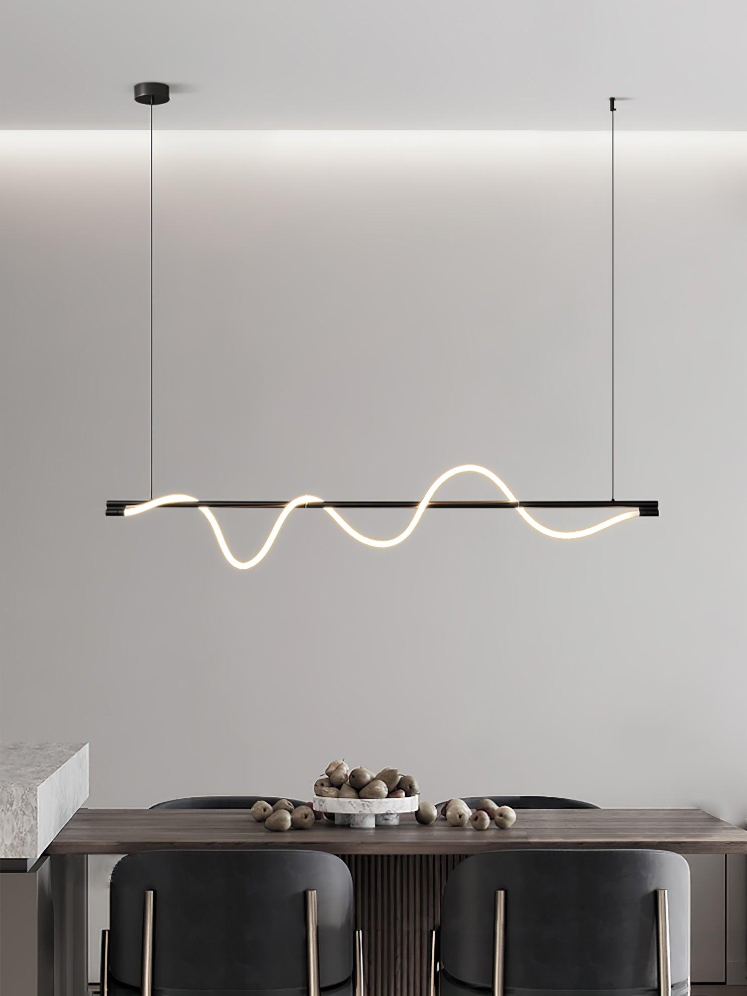 Pulse Minimalist Brass Pendant Lamp - Letslighting