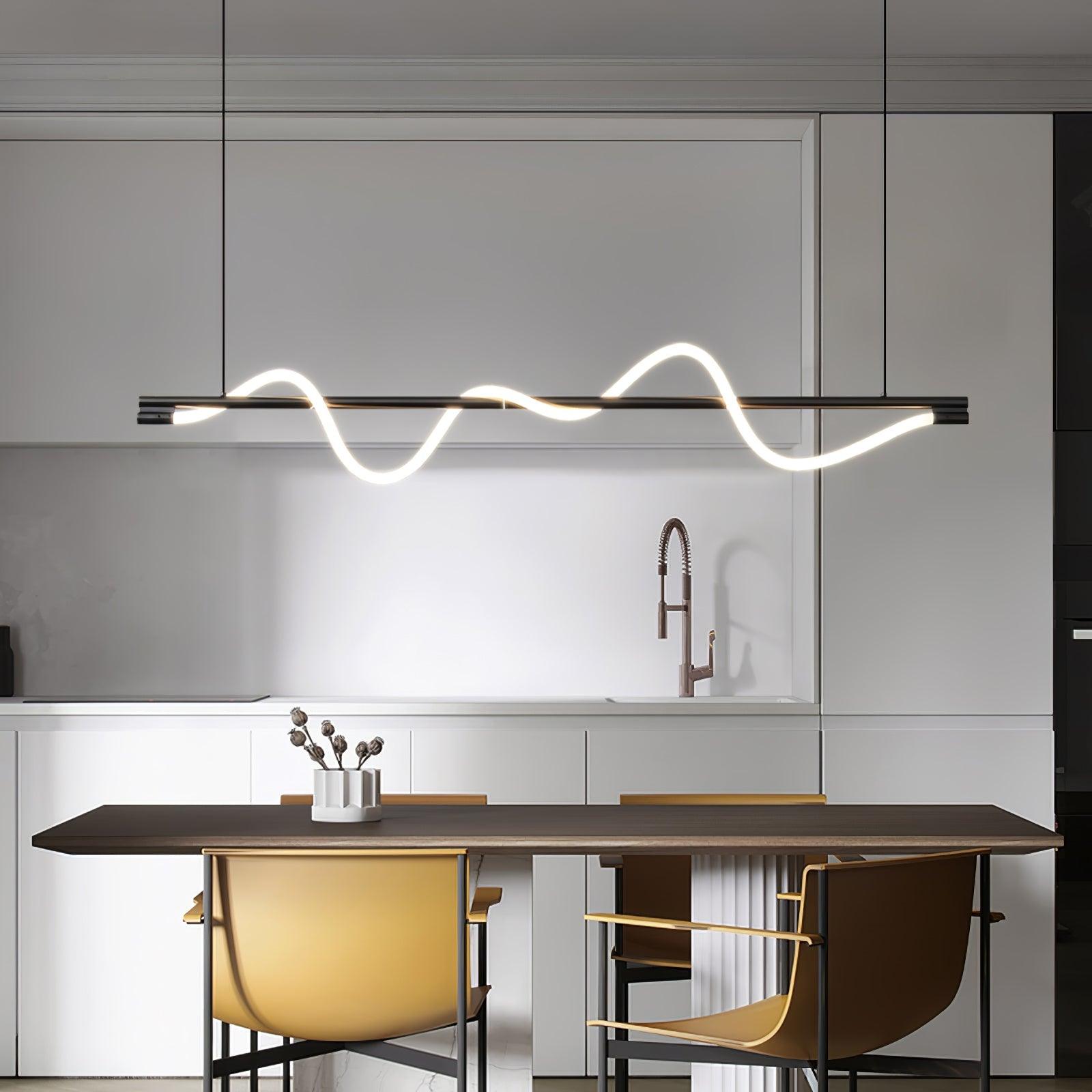 Pulse Minimalist Brass Pendant Lamp - Letslighting