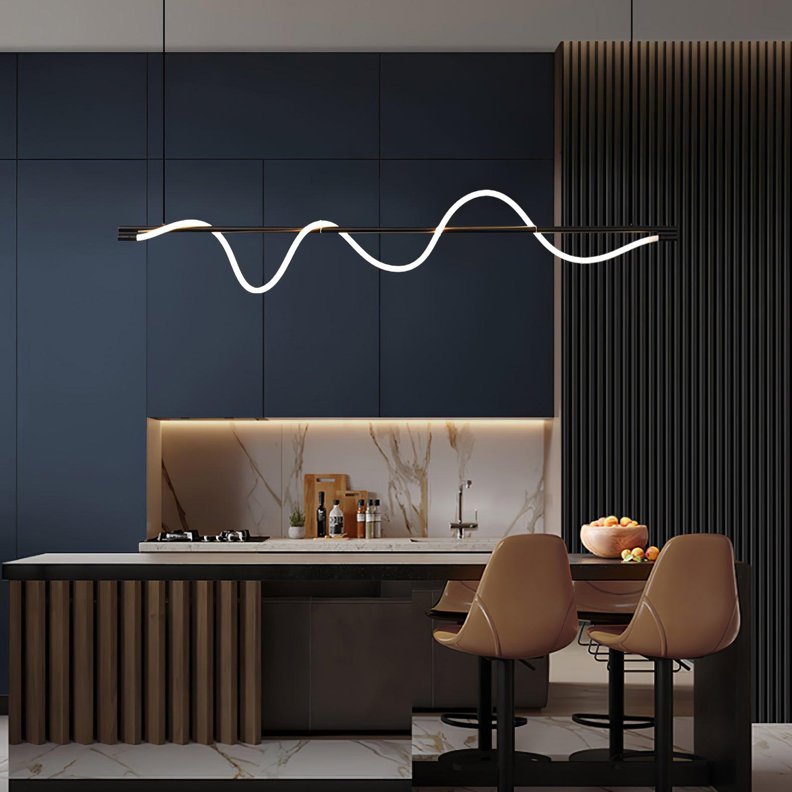 Pulse Minimalist Brass Pendant Lamp - Letslighting