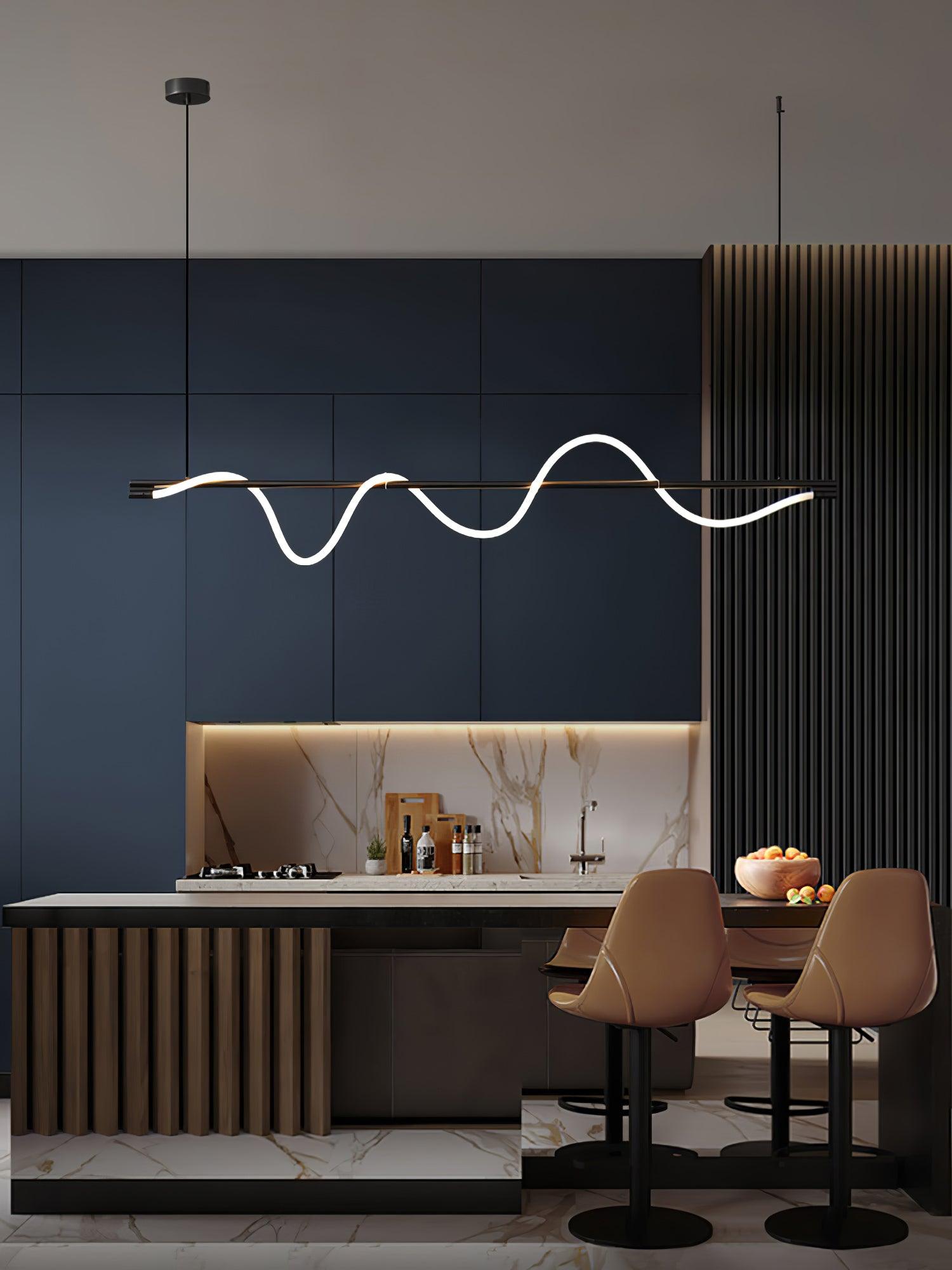 Pulse Minimalist Brass Pendant Lamp - Letslighting