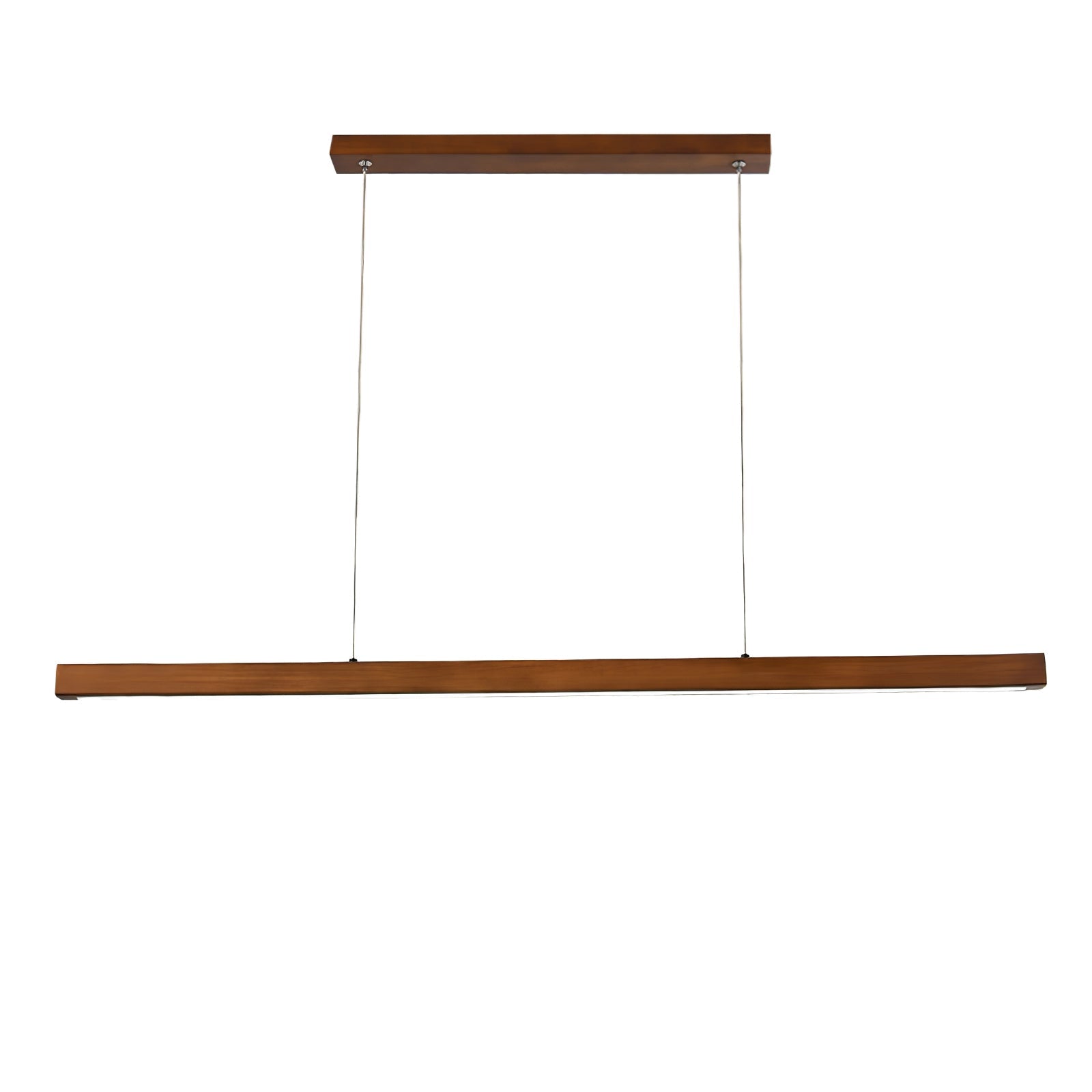 Elowen Linear Minimalist Wood Pendant Light - Letslighting