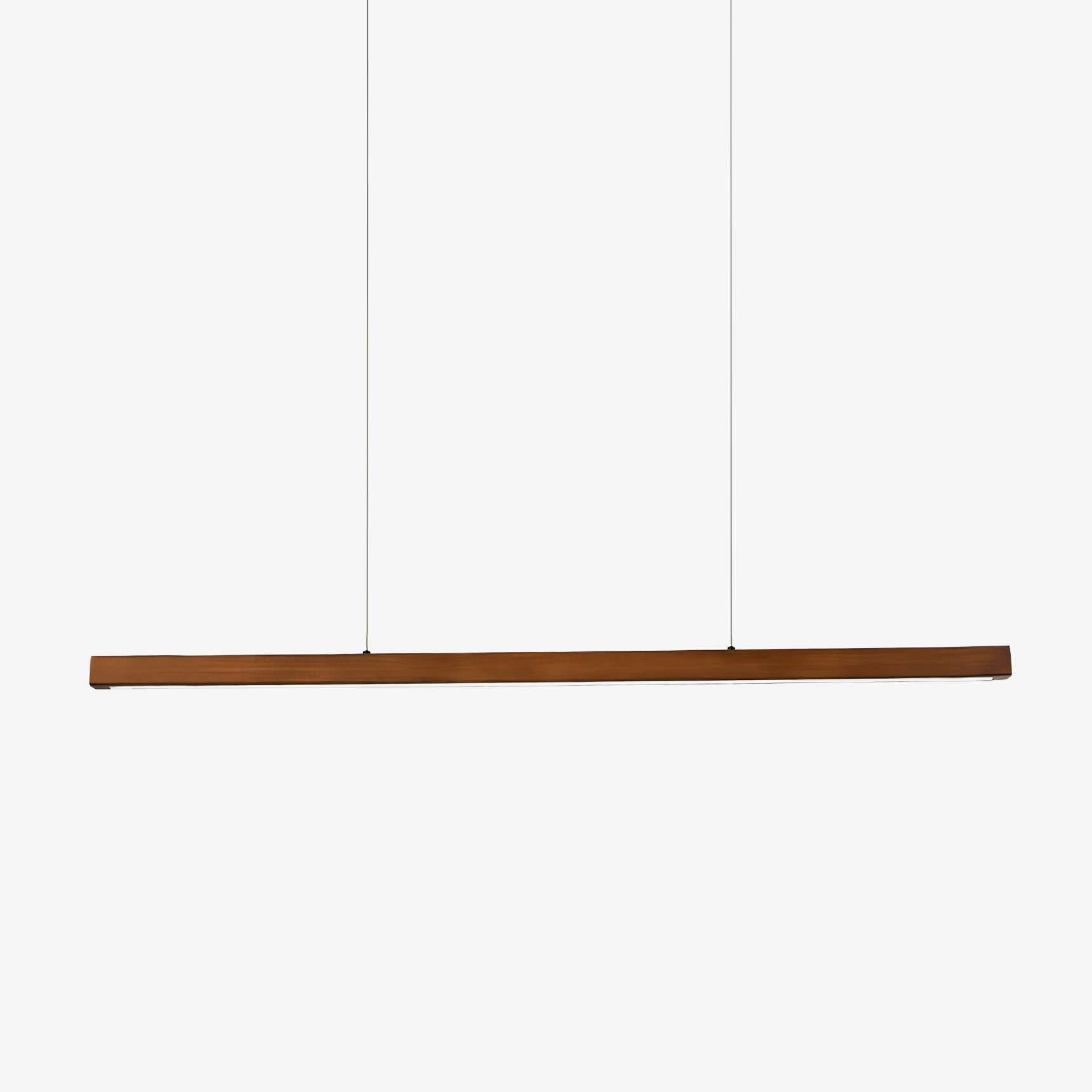 Elowen Linear Minimalist Wood Pendant Light - Letslighting