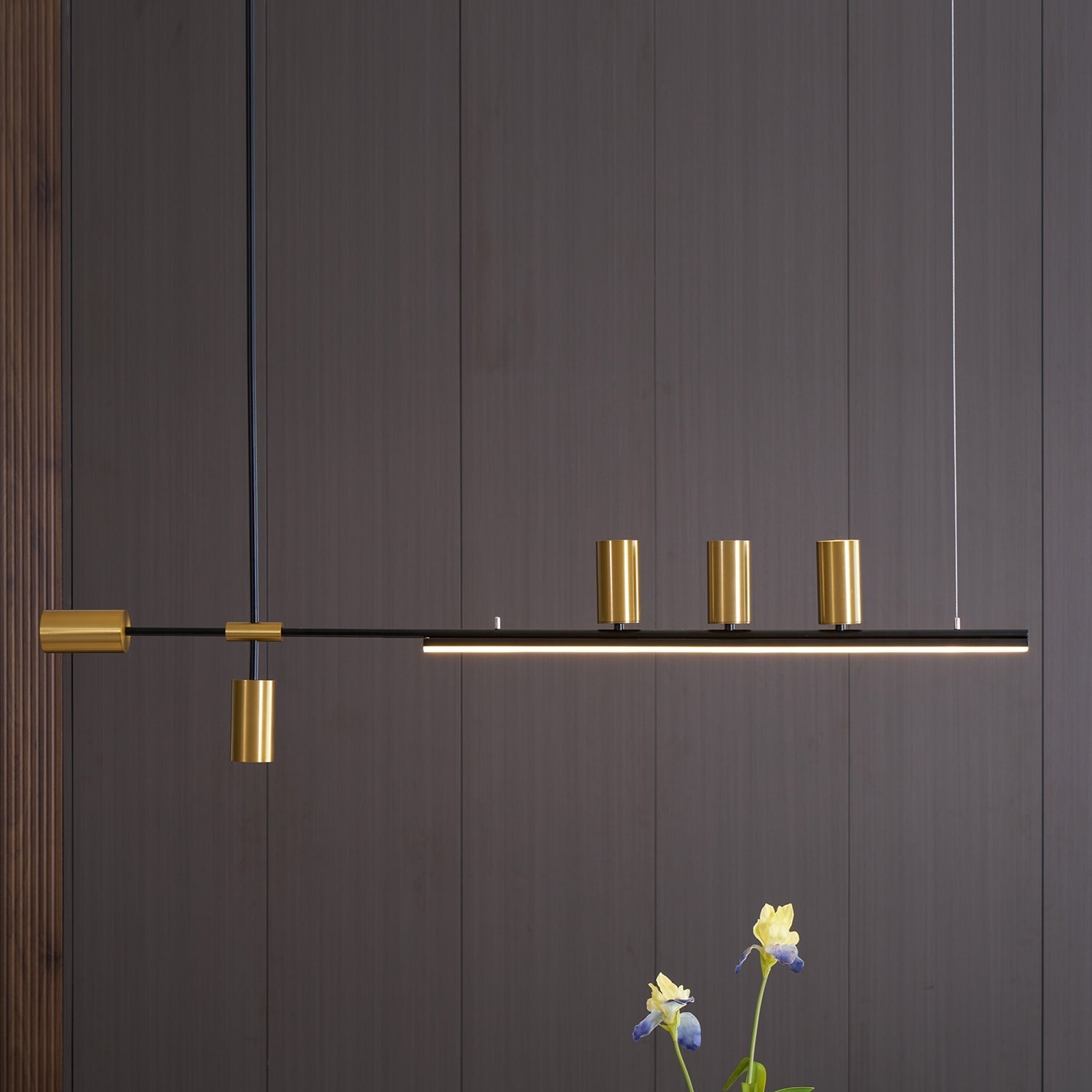 Emirel Modern Minimalist Linear Island Pendant Lamp - Letslighting