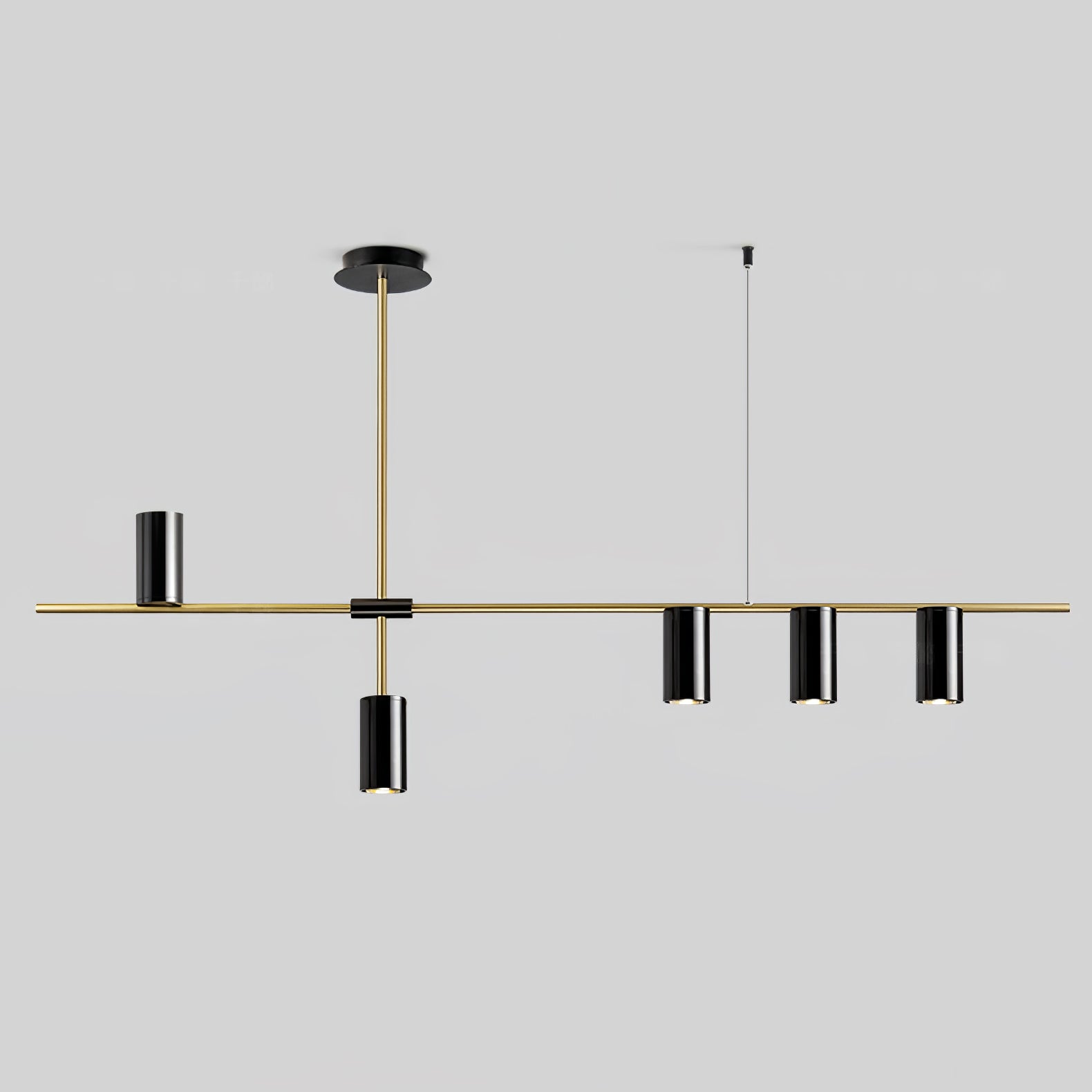 Emirel Modern Minimalist Linear Island Pendant Lamp - Letslighting