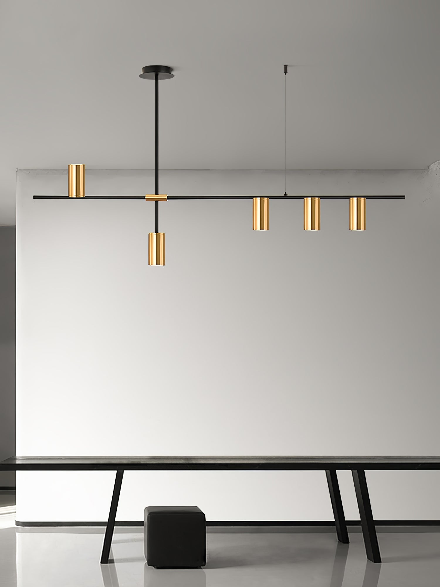 Emirel Modern Minimalist Linear Island Pendant Lamp - Letslighting