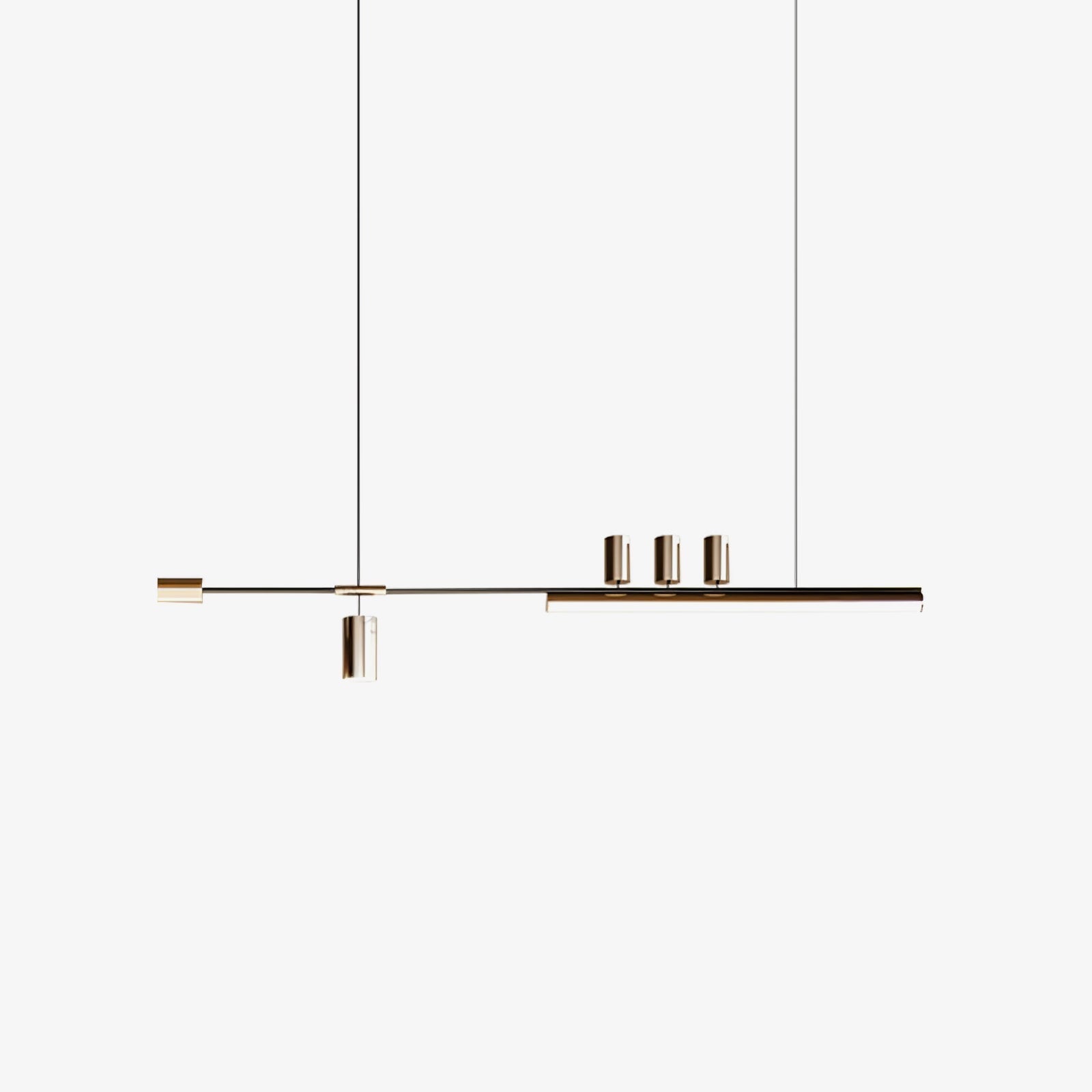 Emirel Modern Minimalist Linear Island Pendant Lamp - Letslighting