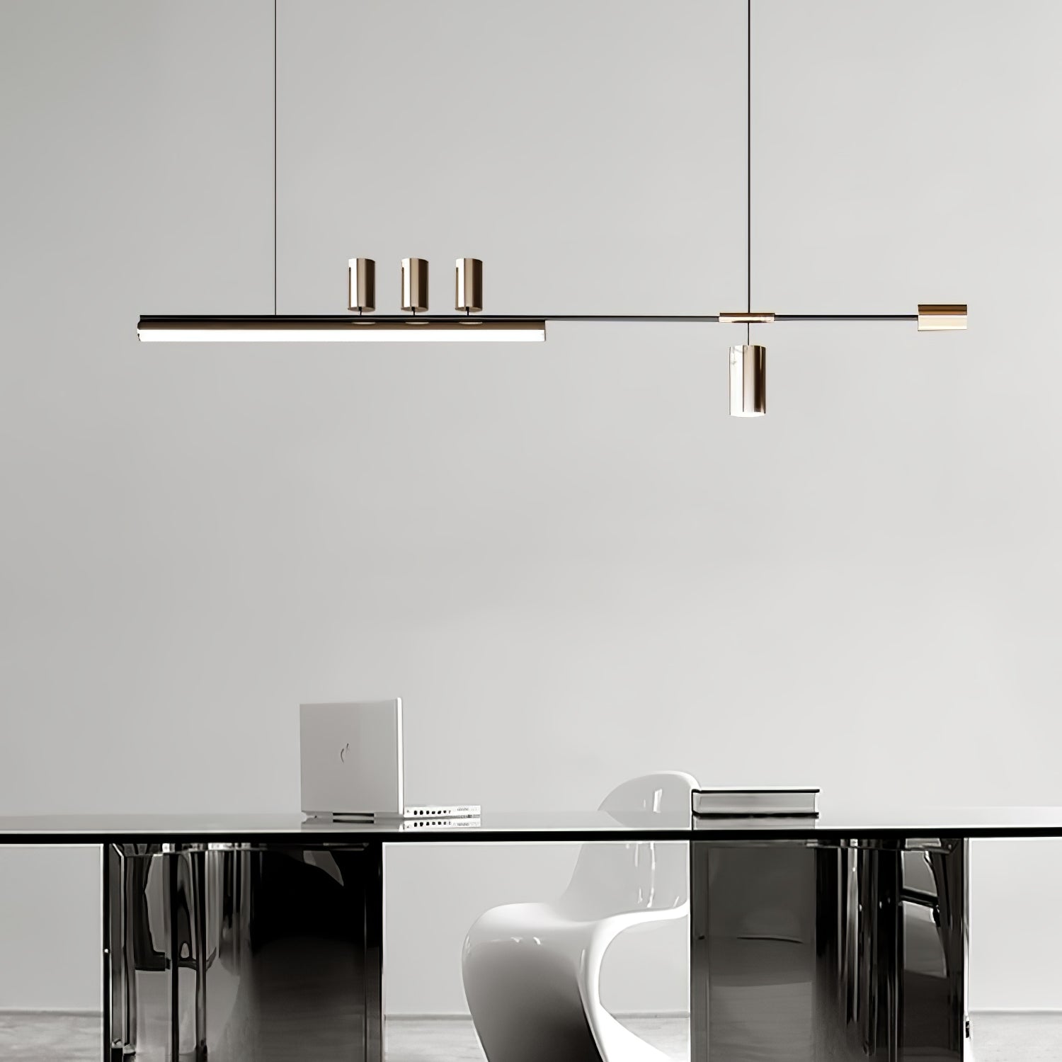 Emirel Modern Minimalist Linear Island Pendant Lamp - Letslighting