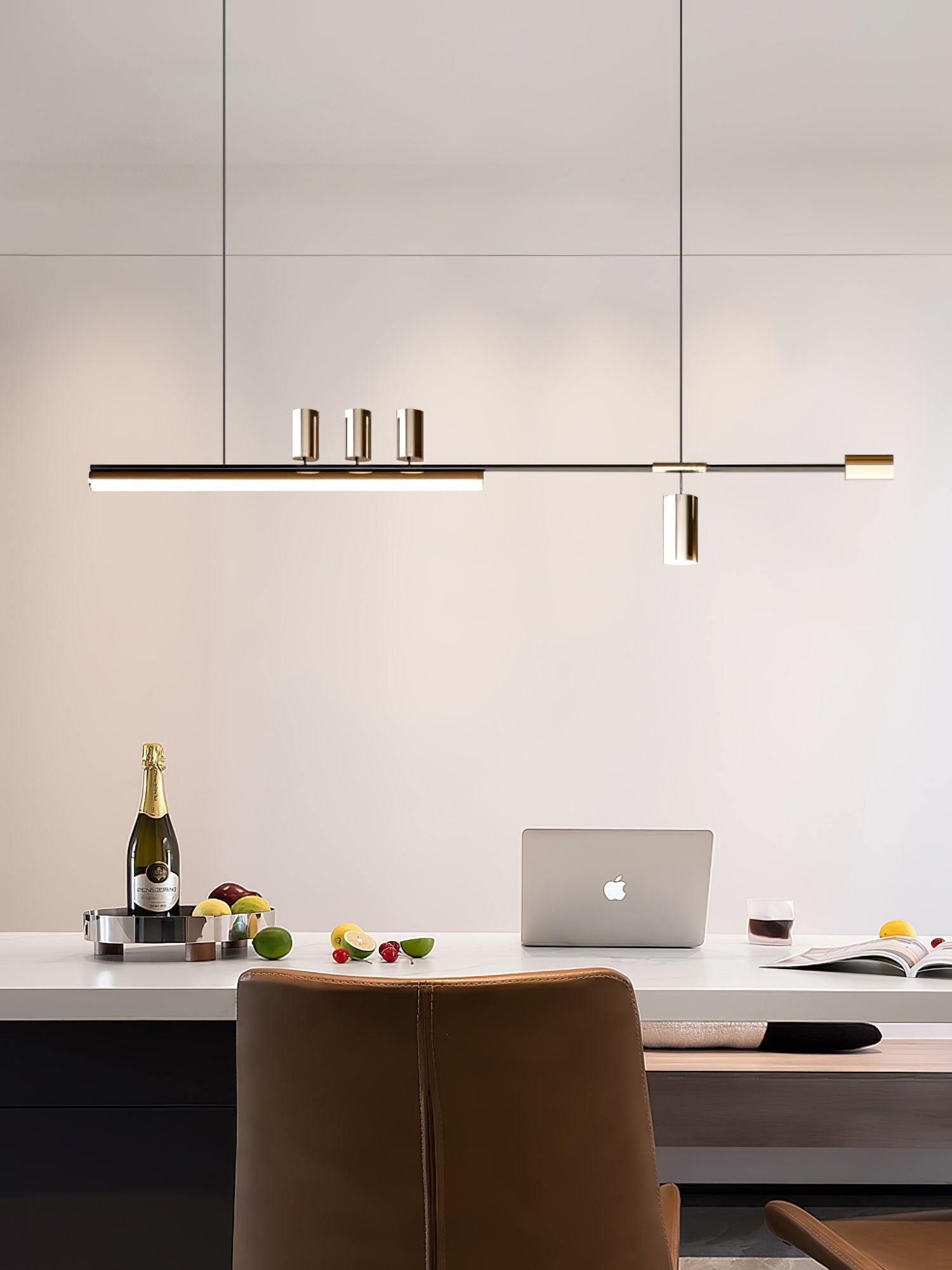 Emirel Modern Minimalist Linear Island Pendant Lamp - Letslighting
