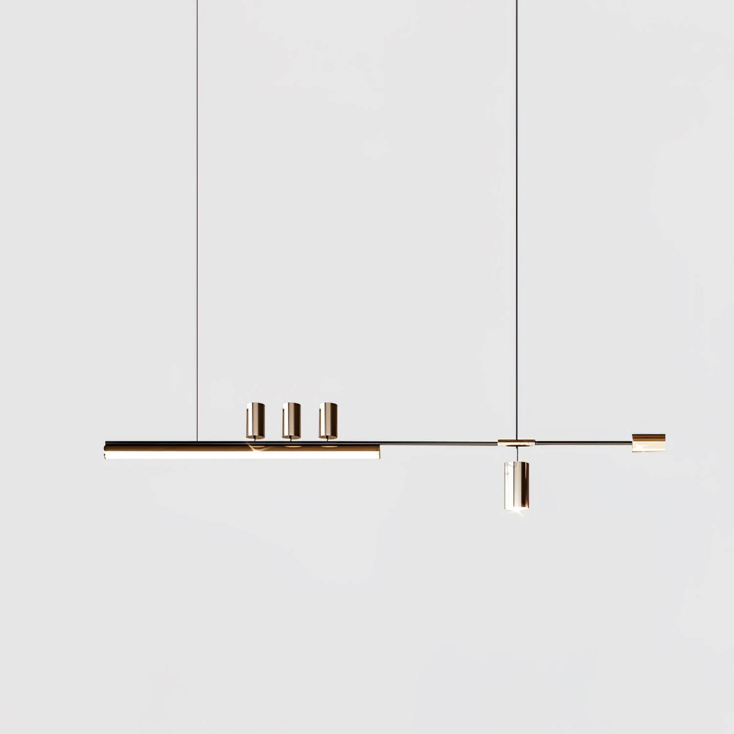 Emirel Modern Minimalist Linear Island Pendant Lamp - Letslighting
