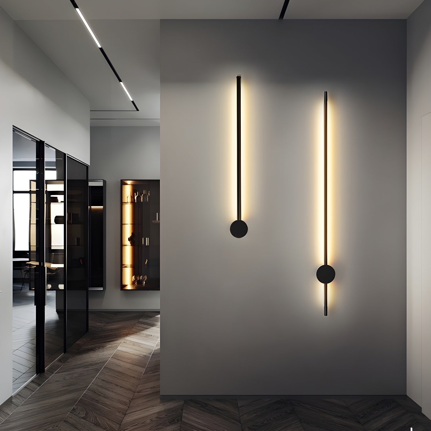 Lustra Wall Light LED Linear Rechargeable - Letslighting