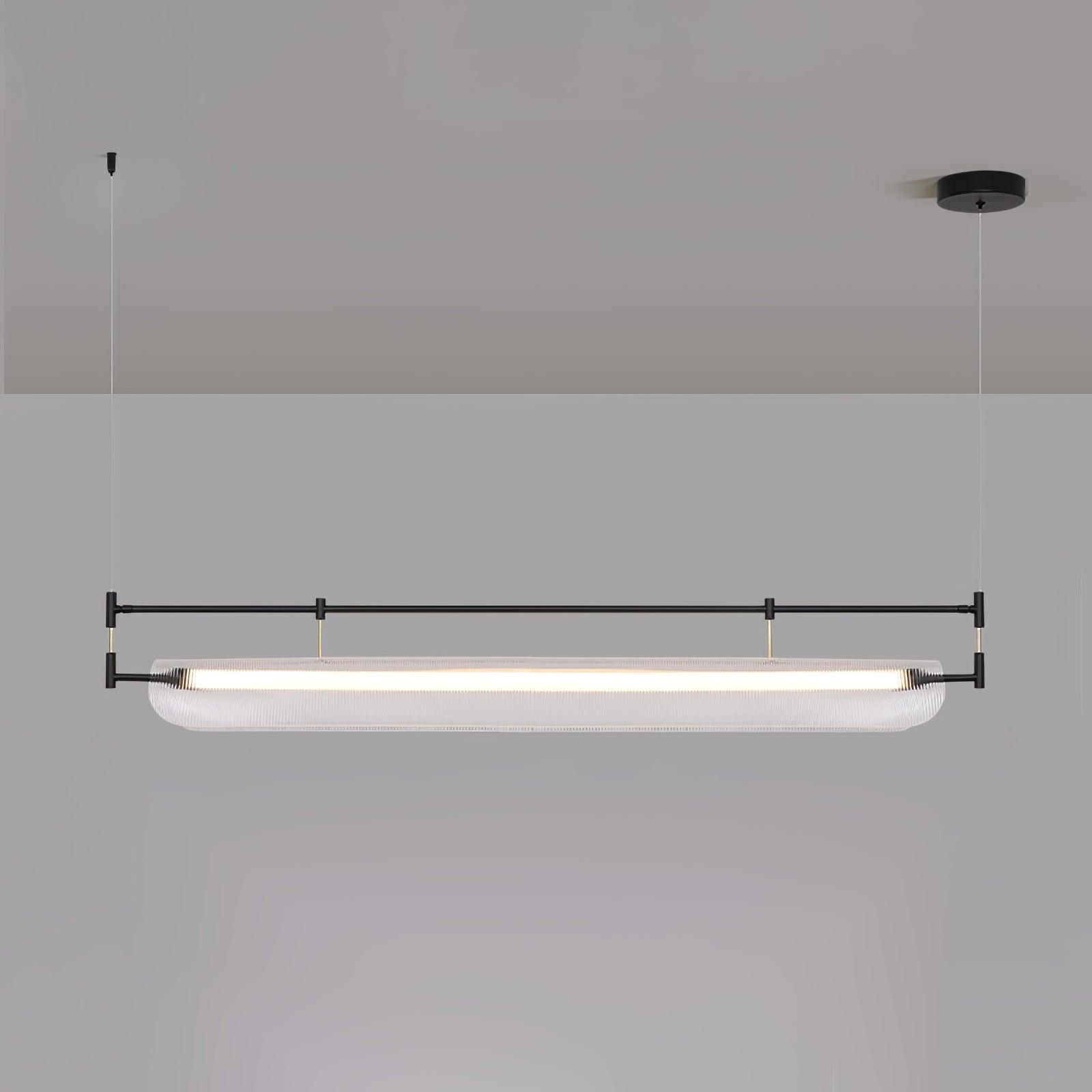 Lustra Chandelier Linear Strip Acrylic Long - Letslighting