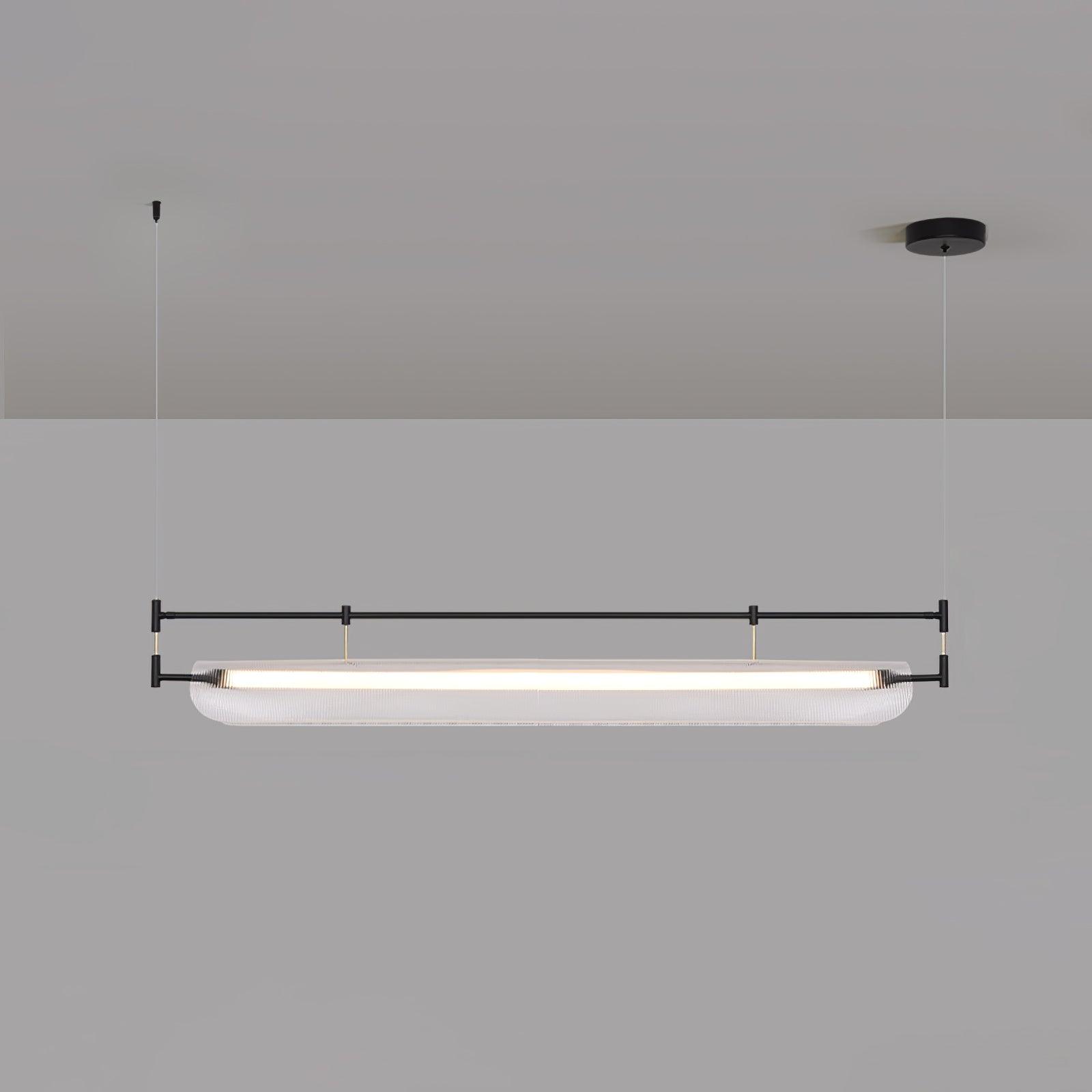 Lustra Chandelier Linear Strip Acrylic Long - Letslighting