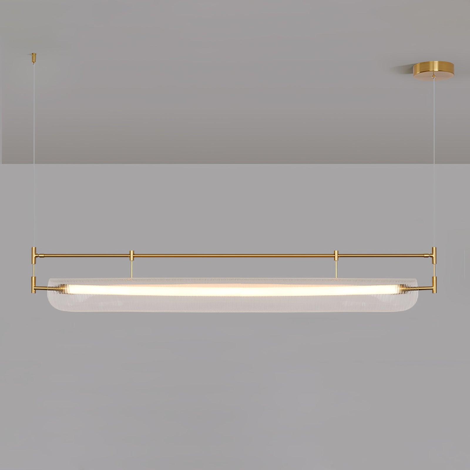 Lustra Chandelier Linear Strip Acrylic Long - Letslighting