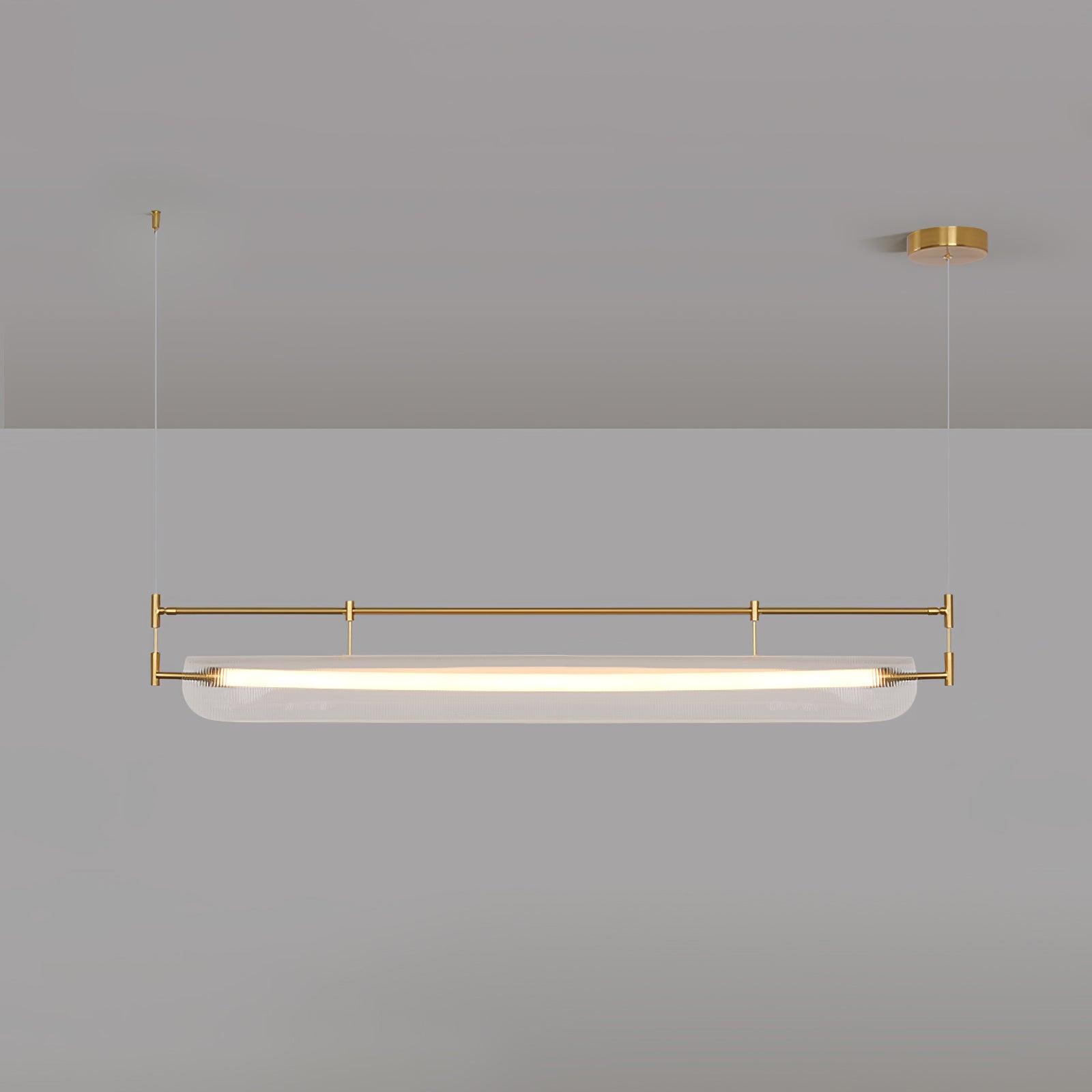 Lustra Chandelier Linear Strip Acrylic Long - Letslighting
