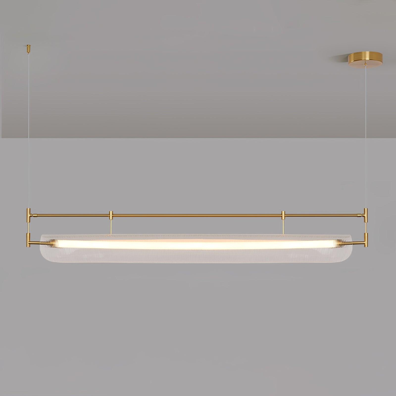 Lustra Chandelier Linear Strip Acrylic Long - Letslighting