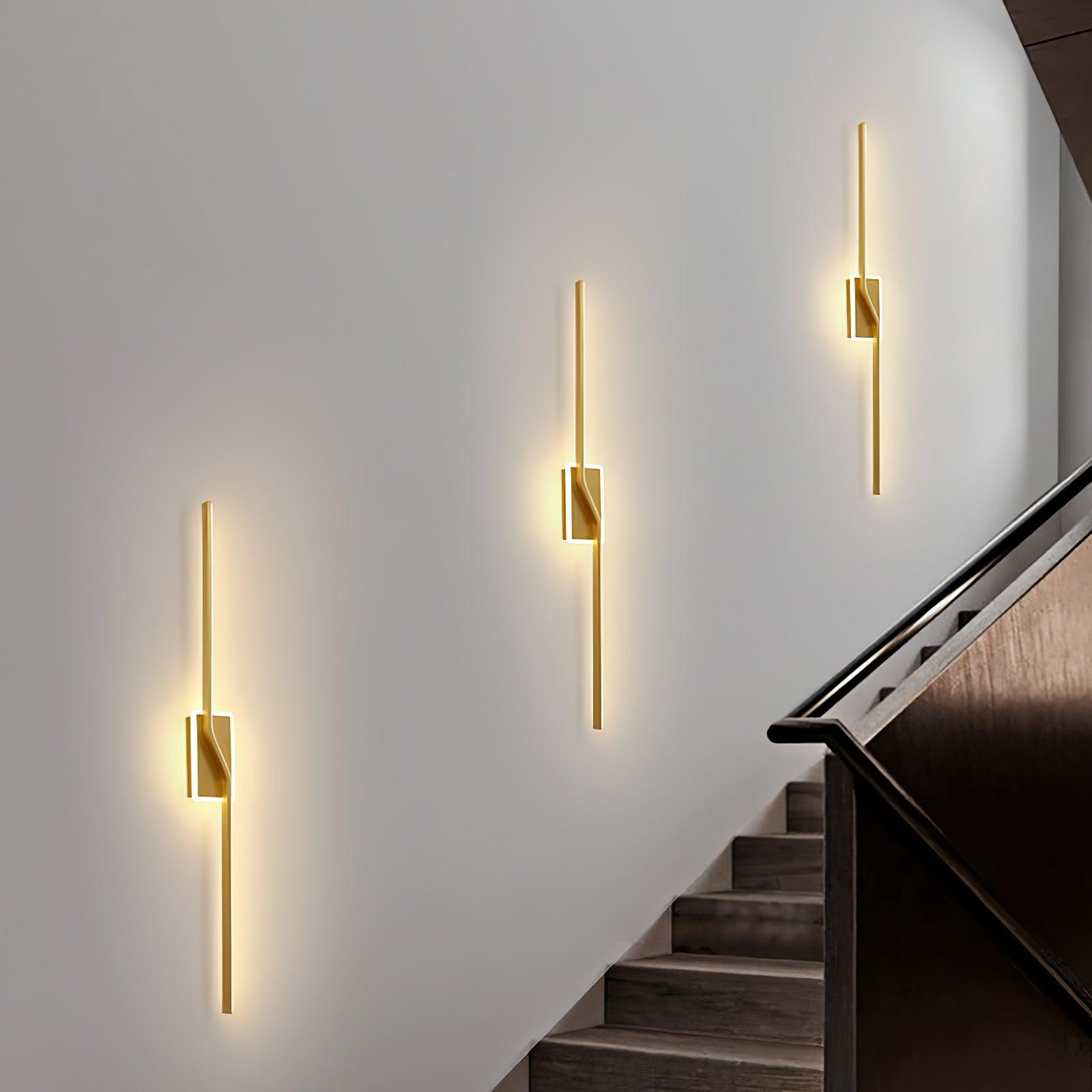 Stitch Modern Minimalist Linear Strip Wall Light - Letslighting