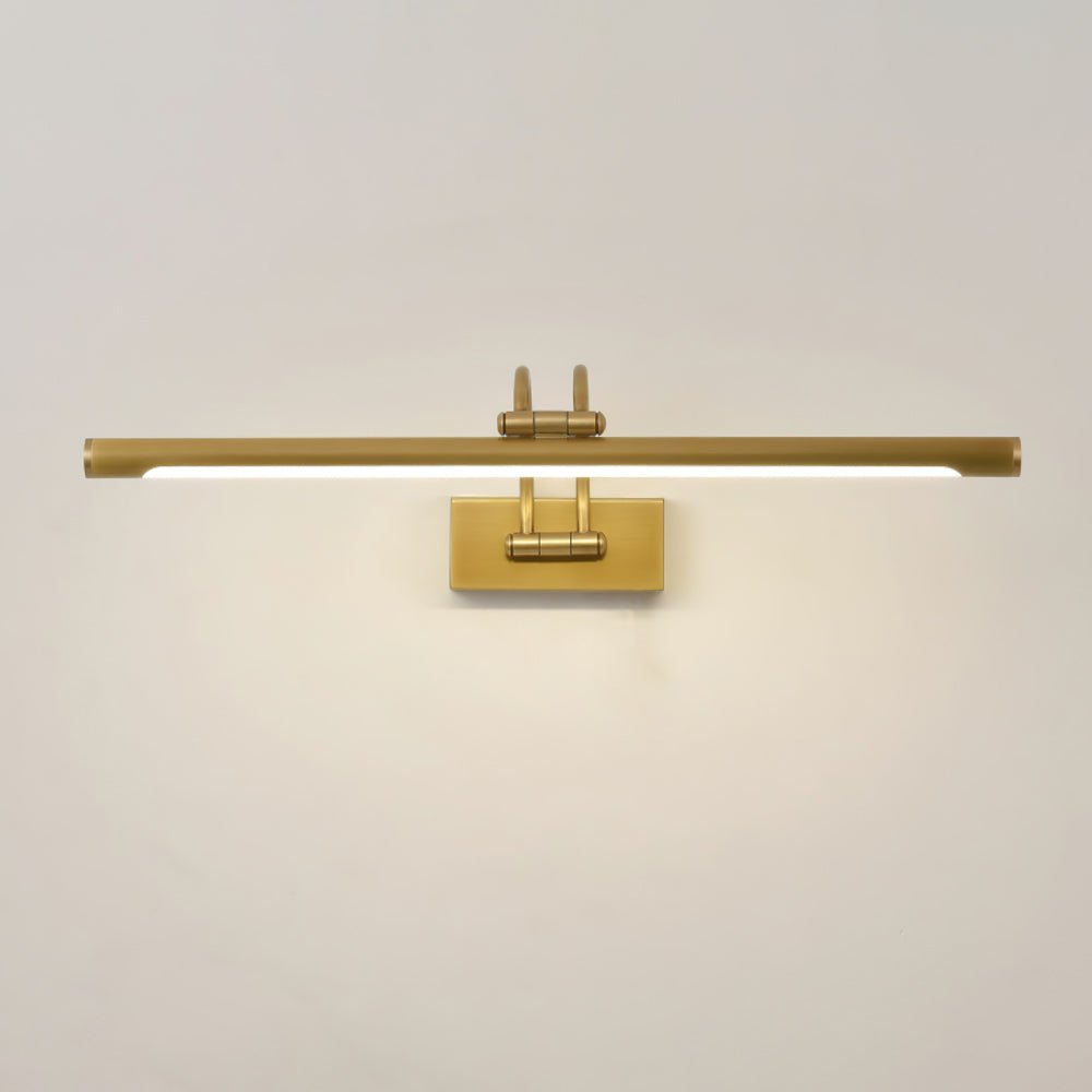 Fergus Linear Vanity Brass Wall Light - Letslighting