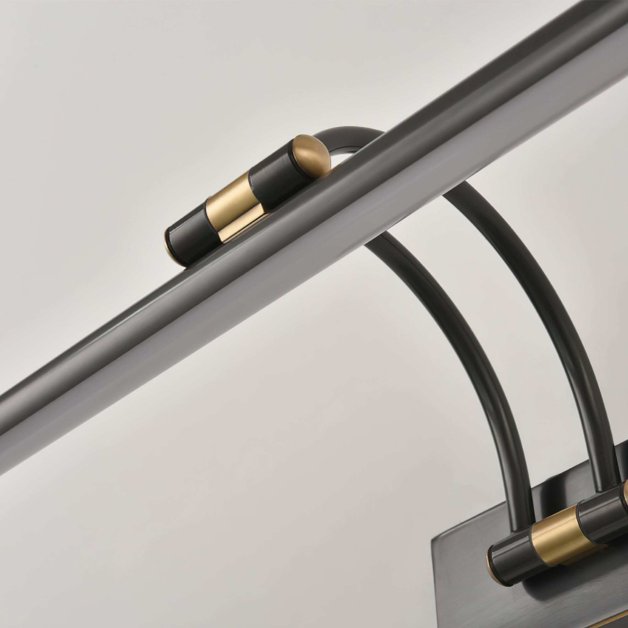 Fergus Linear Vanity Brass Wall Light - Letslighting