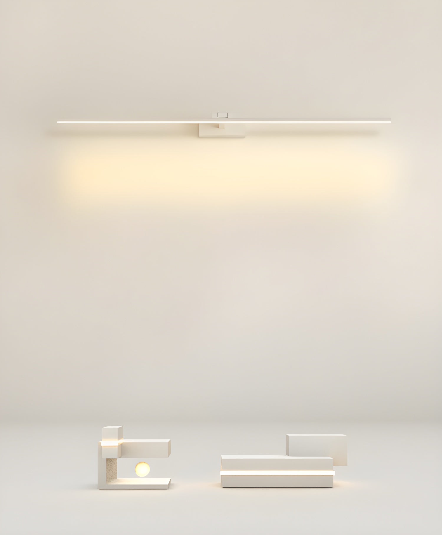 Linear Modern Minimalist Bathroom Wall Lamp - Letslighting