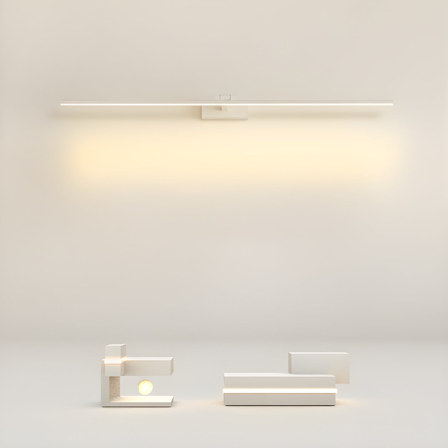 Linear Modern Minimalist Bathroom Wall Lamp - Letslighting