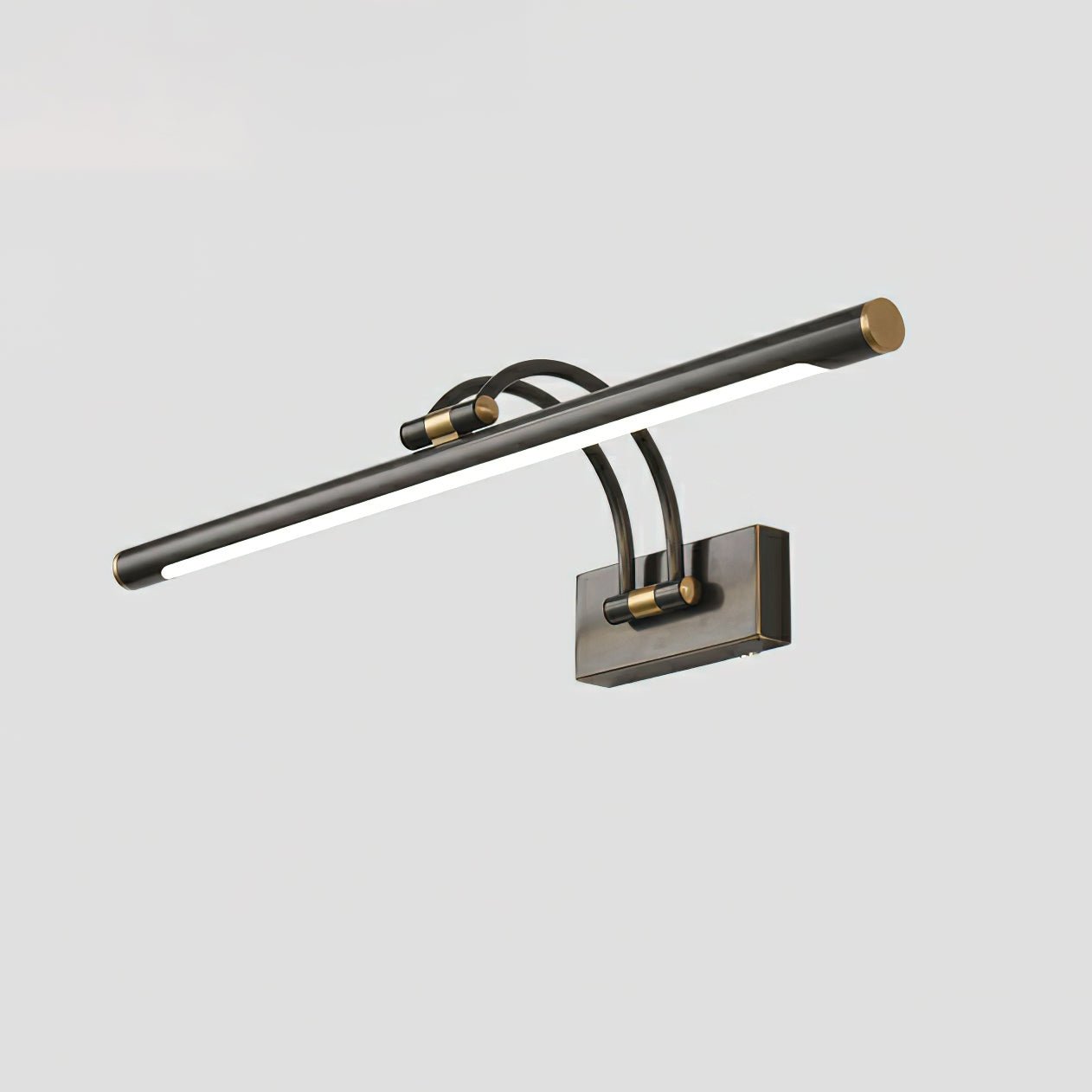 Fergus Linear Vanity Brass Wall Light - Letslighting