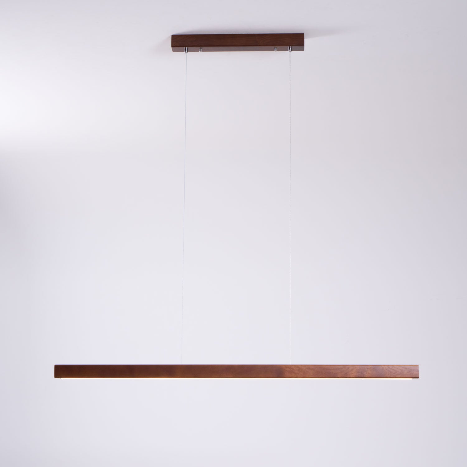 Elowen Linear Minimalist Wood Pendant Light - Letslighting