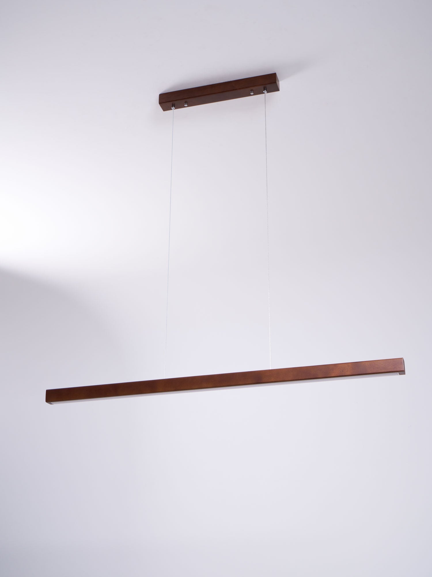 Elowen Linear Minimalist Wood Pendant Light - Letslighting