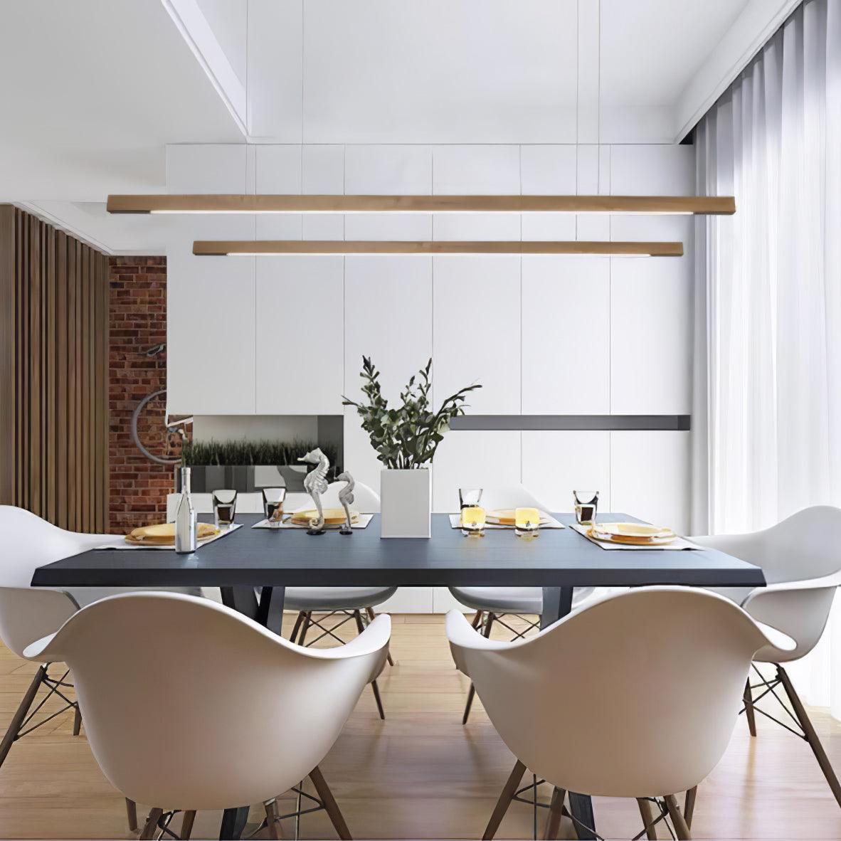 Plexa Wooden Pendant Light - Letslighting
