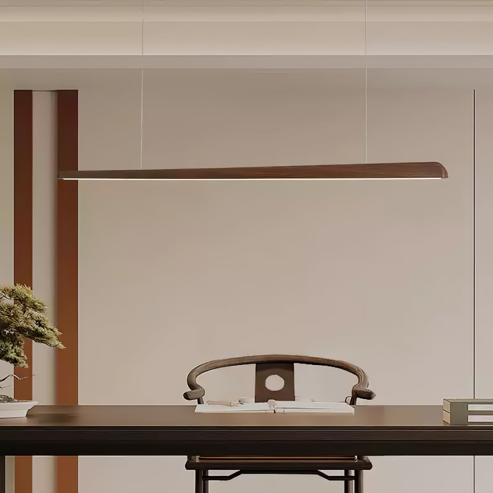 Iveris Wood Minimalist Pendant Lamp - Letslighting