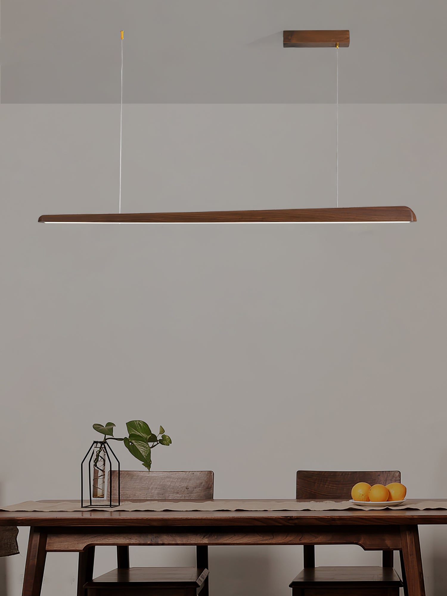 Iveris Wood Minimalist Pendant Lamp - Letslighting