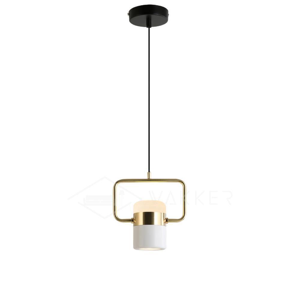 Solara Pendant Lamp Adjustable Glass with Brass - Letslighting