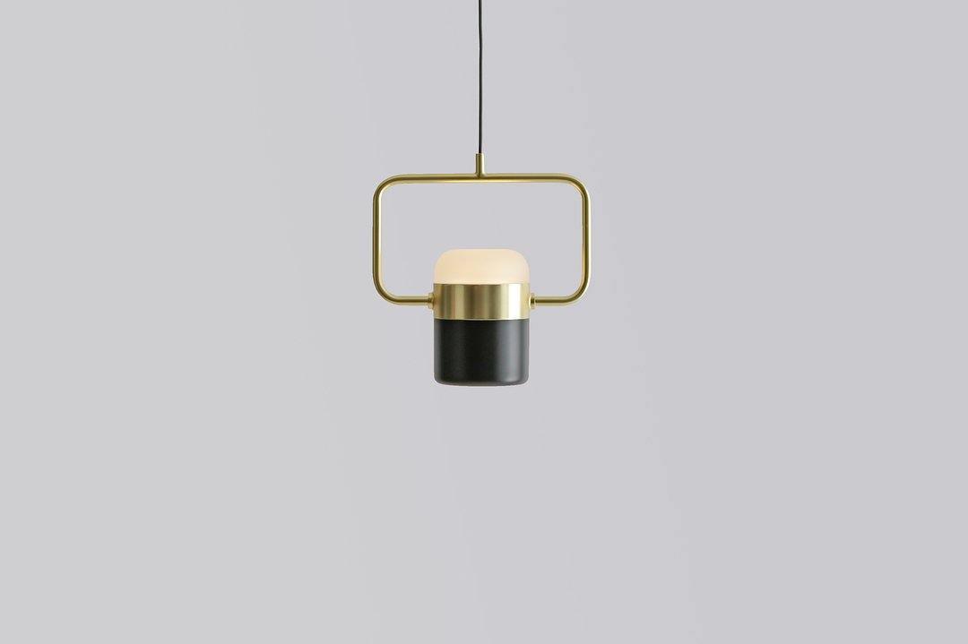 Solara Pendant Lamp Adjustable Glass with Brass - Letslighting