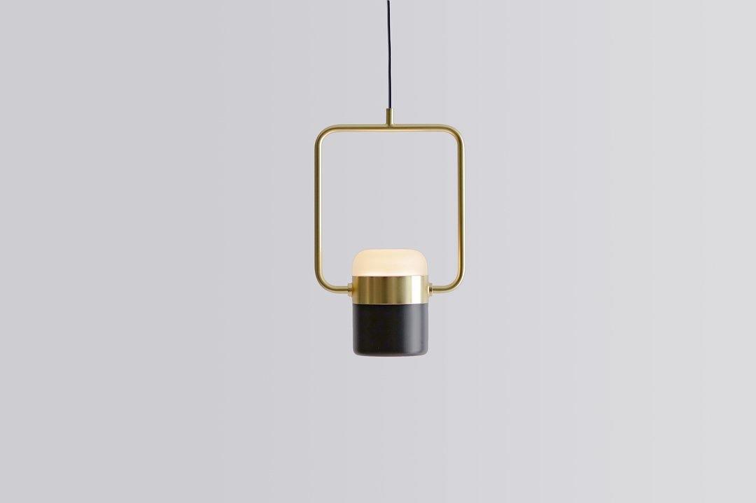 Solara Pendant Lamp Adjustable Glass with Brass - Letslighting