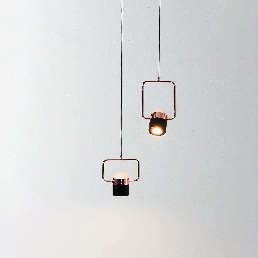 Solara Pendant Lamp Adjustable Glass with Brass - Letslighting