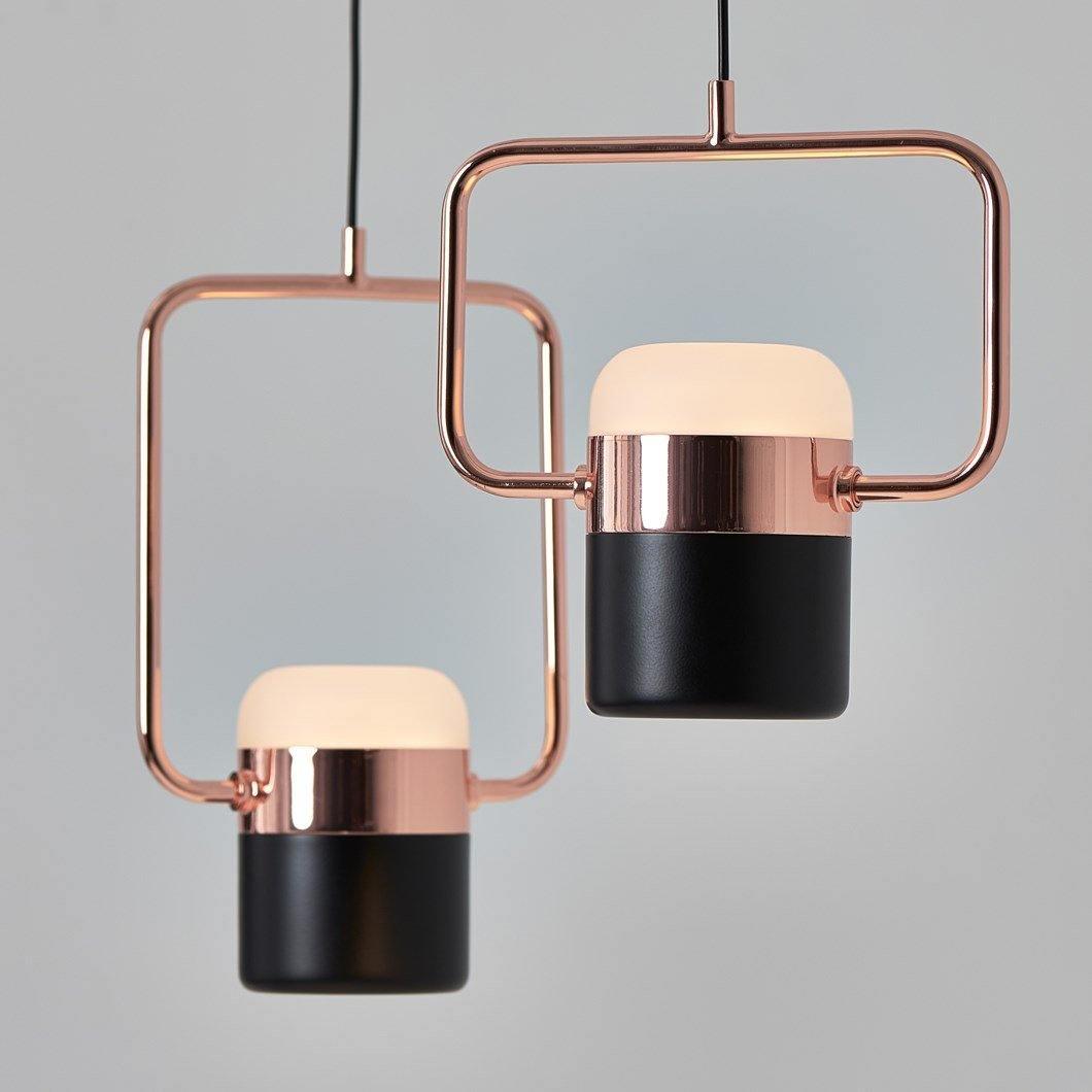 Solara Pendant Lamp Adjustable Glass with Brass - Letslighting