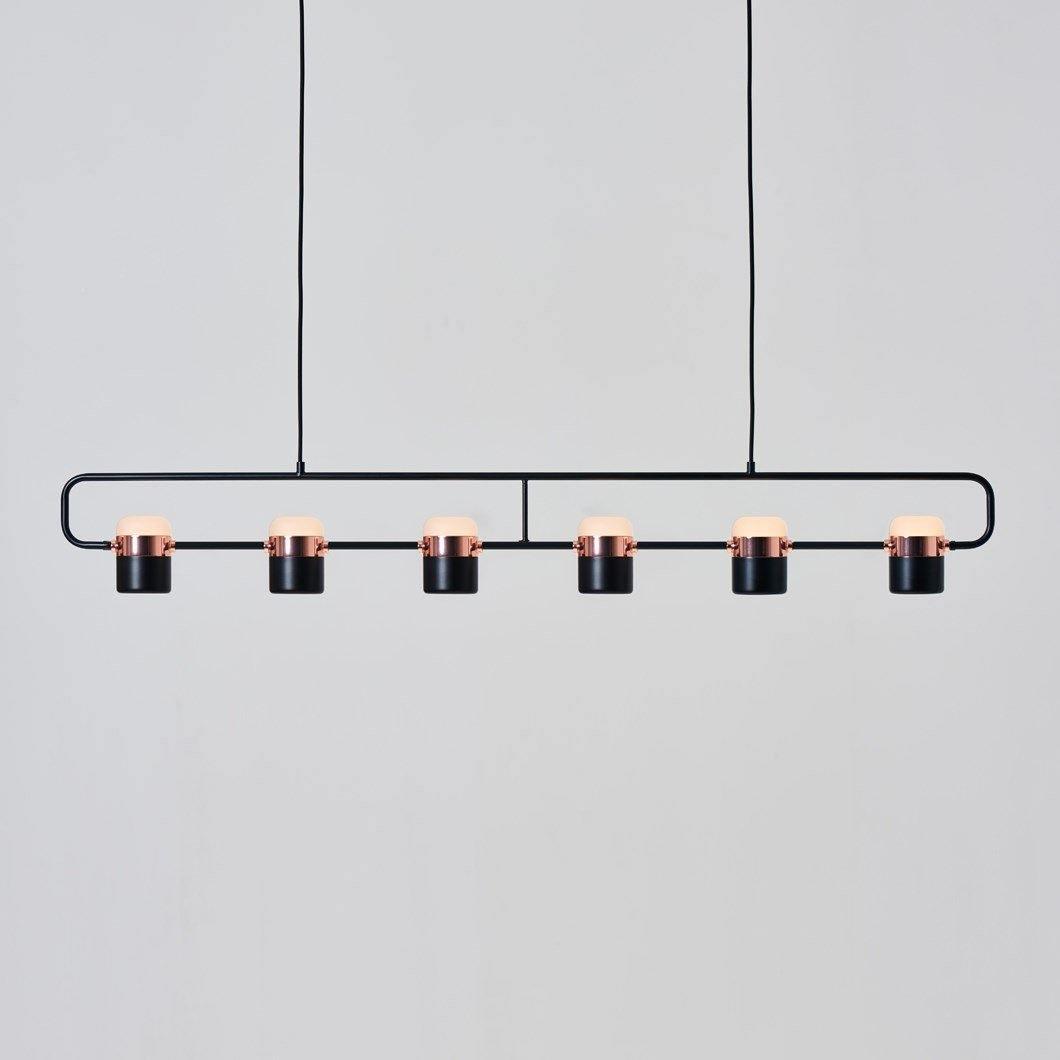 Solara Pendant Lamp Adjustable Glass with Brass - Letslighting