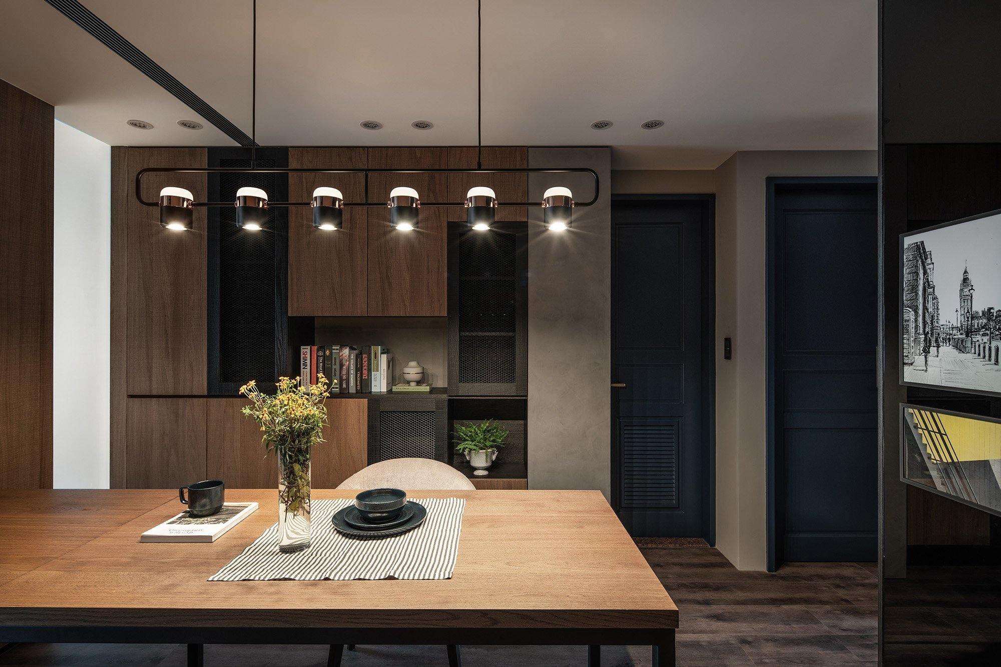 Solara Pendant Lamp Adjustable Glass with Brass - Letslighting