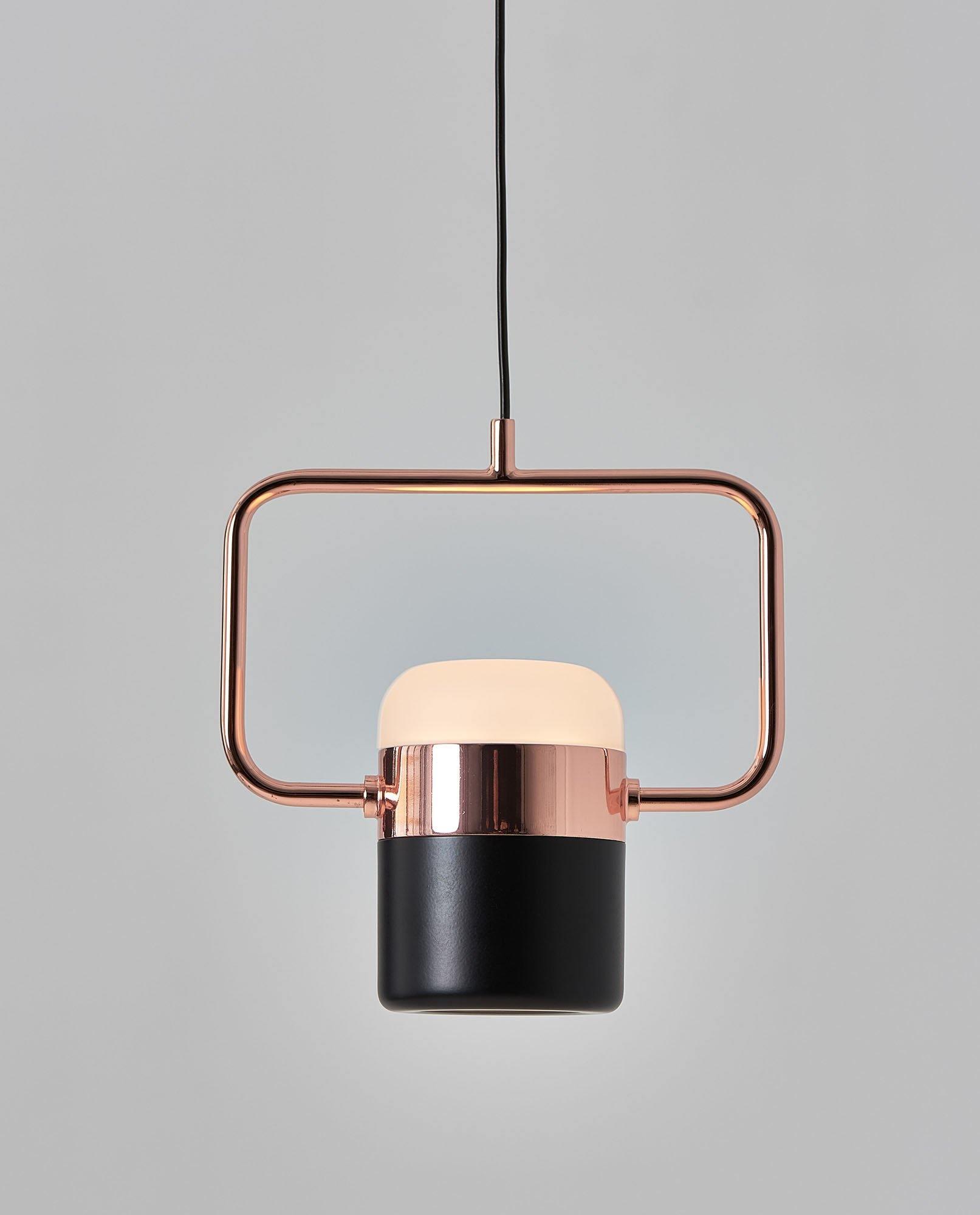 Solara Pendant Lamp Adjustable Glass with Brass - Letslighting