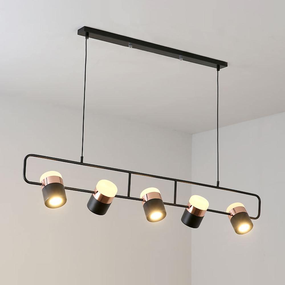 Solara Pendant Lamp Adjustable Glass with Brass - Letslighting