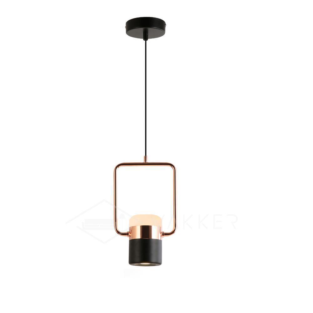 Solara Pendant Lamp Adjustable Glass with Brass - Letslighting