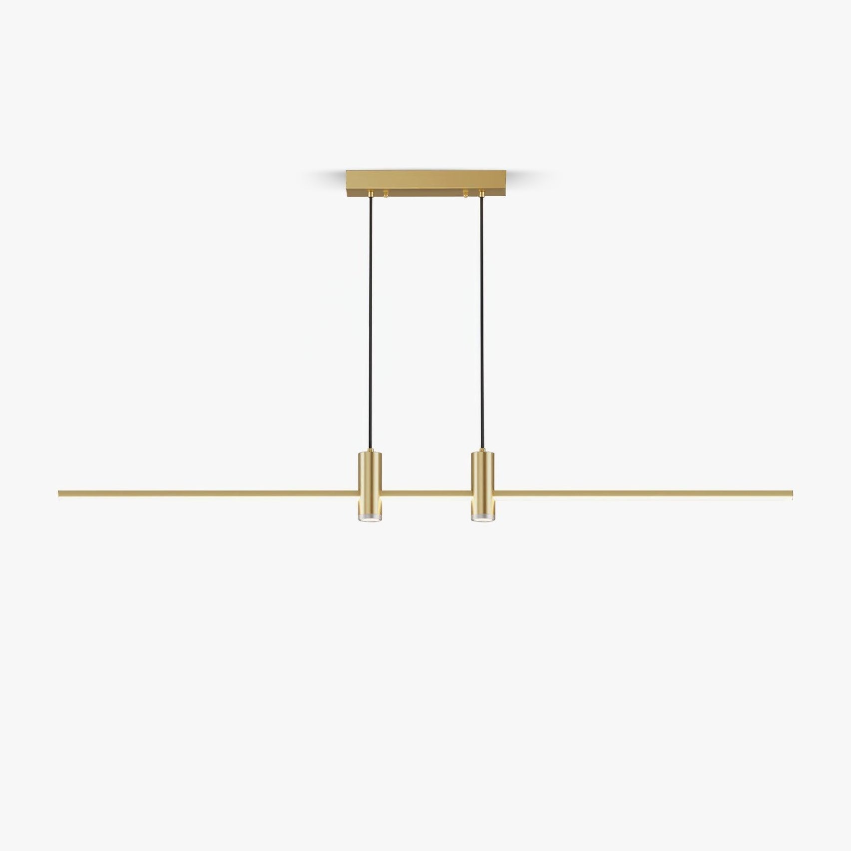Lustra Pendant Lamp Gold Minimalist for Dining - Letslighting