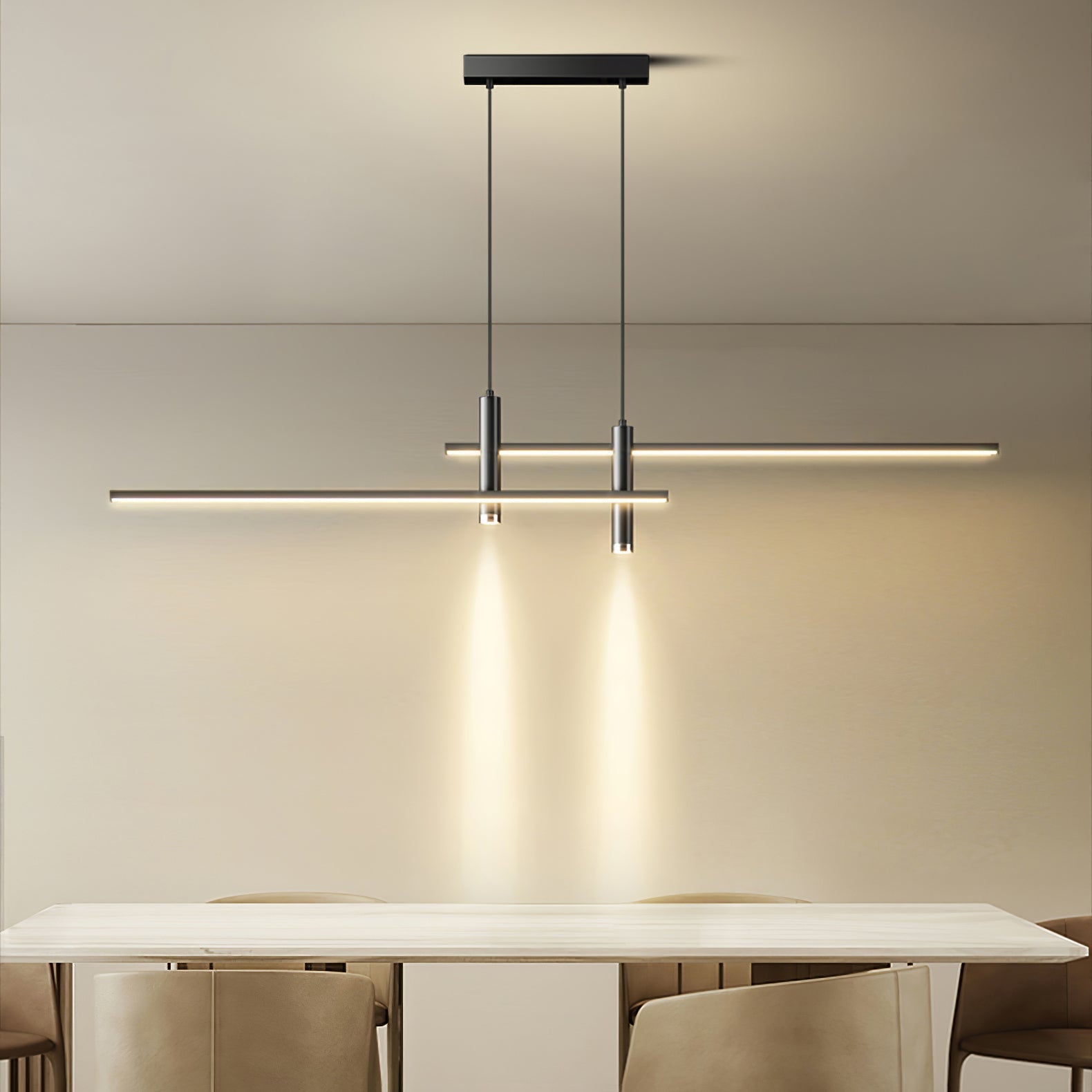 Lunaven Contemporary Pendant Light - Letslighting