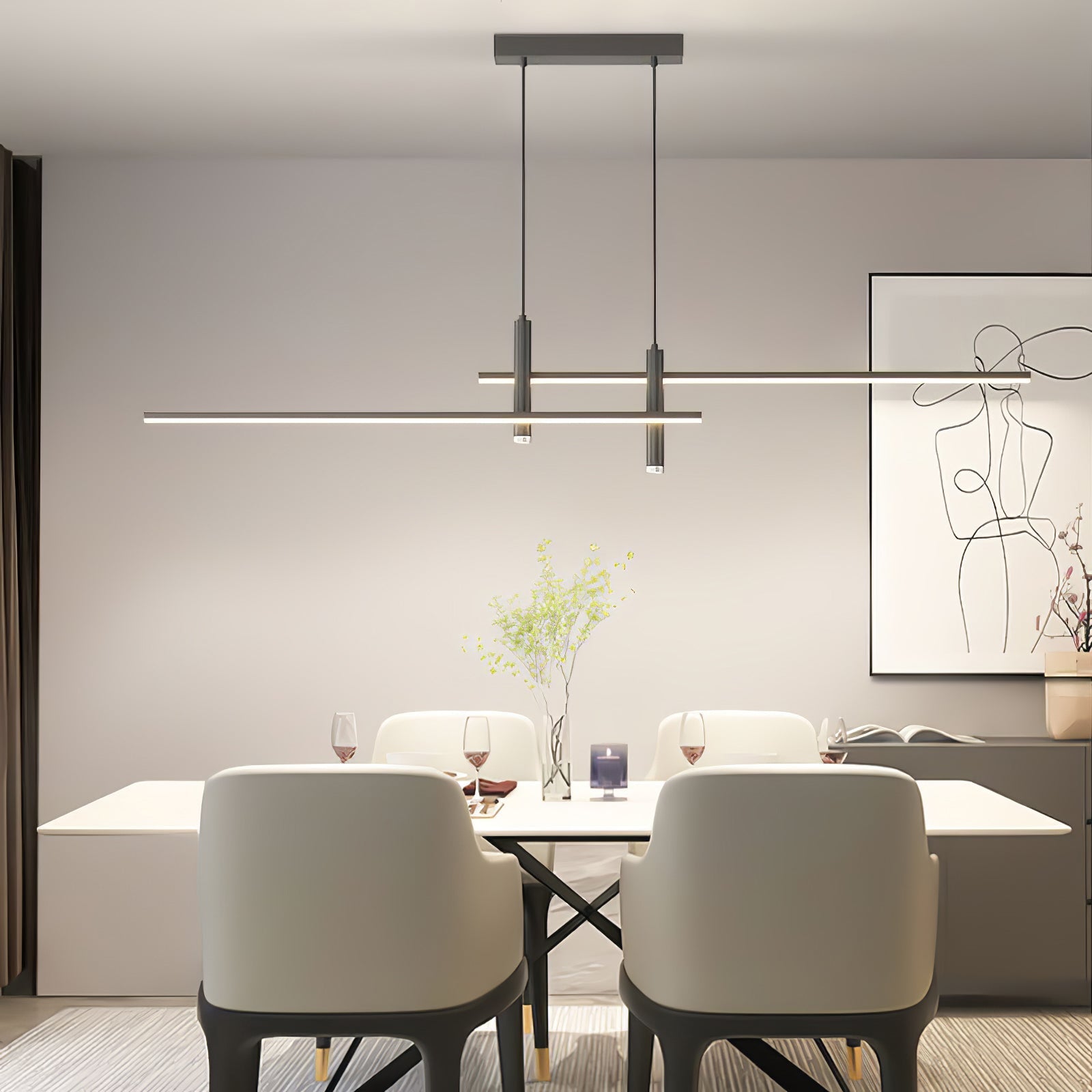Lunaven Contemporary Pendant Light - Letslighting
