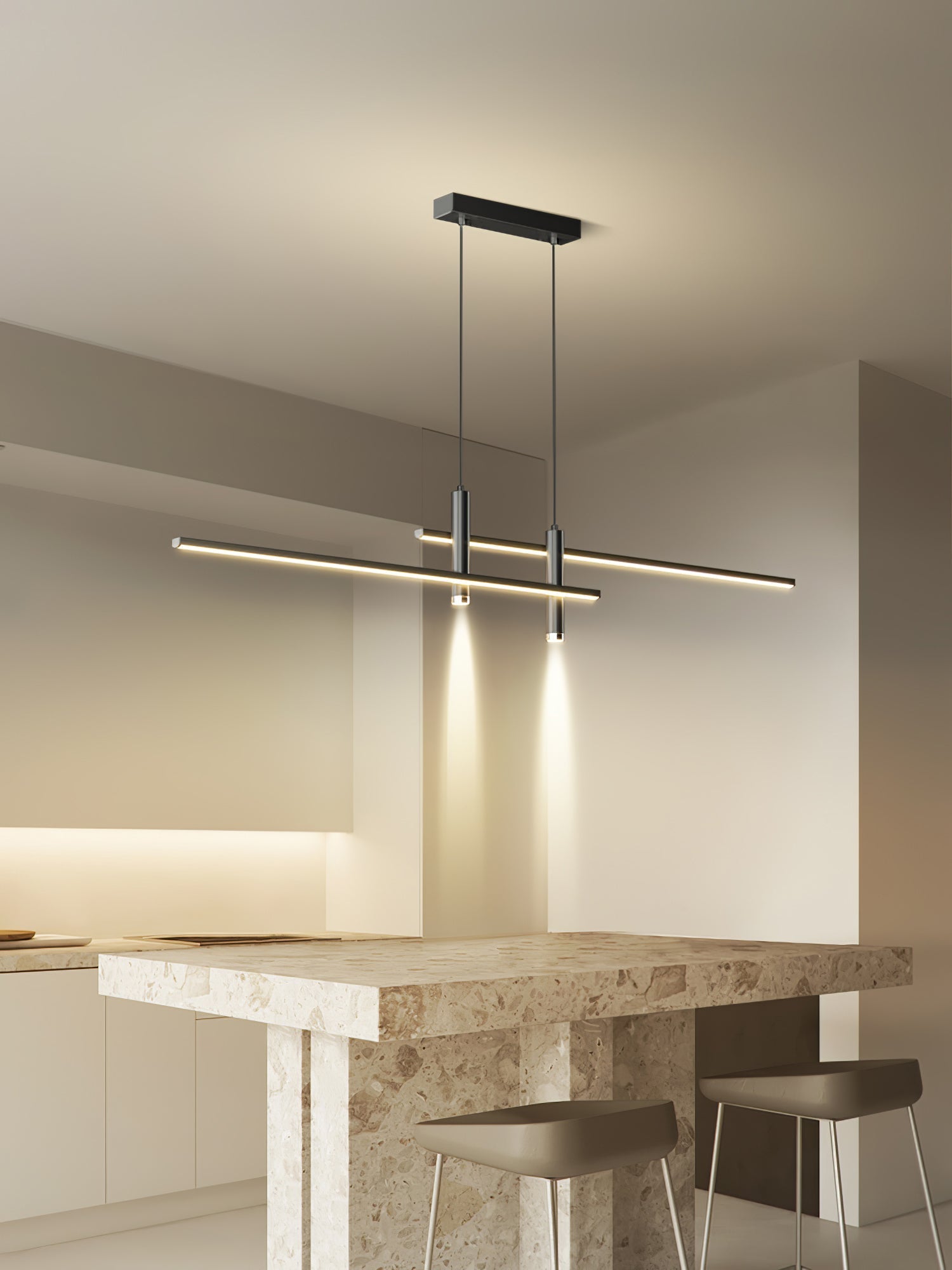 Lunaven Contemporary Pendant Light - Letslighting