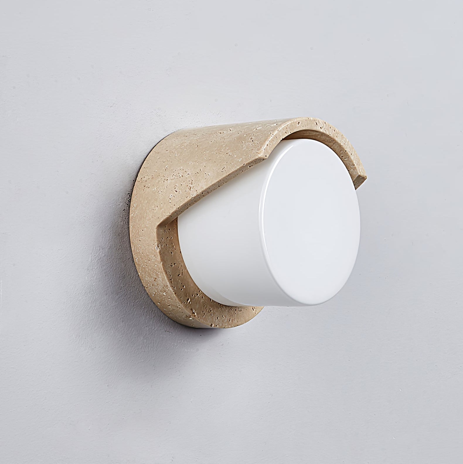 Linus Travertine Wall Light - Letslighting