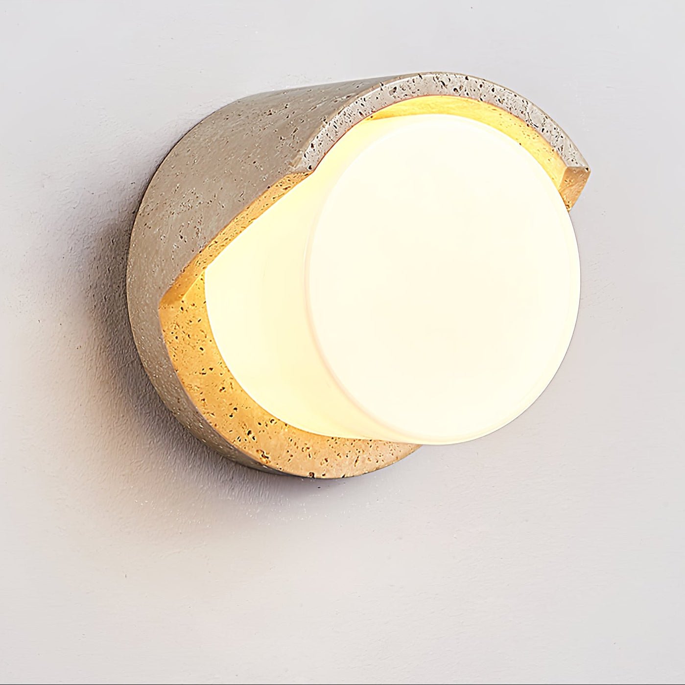 Linus Travertine Wall Light - Letslighting