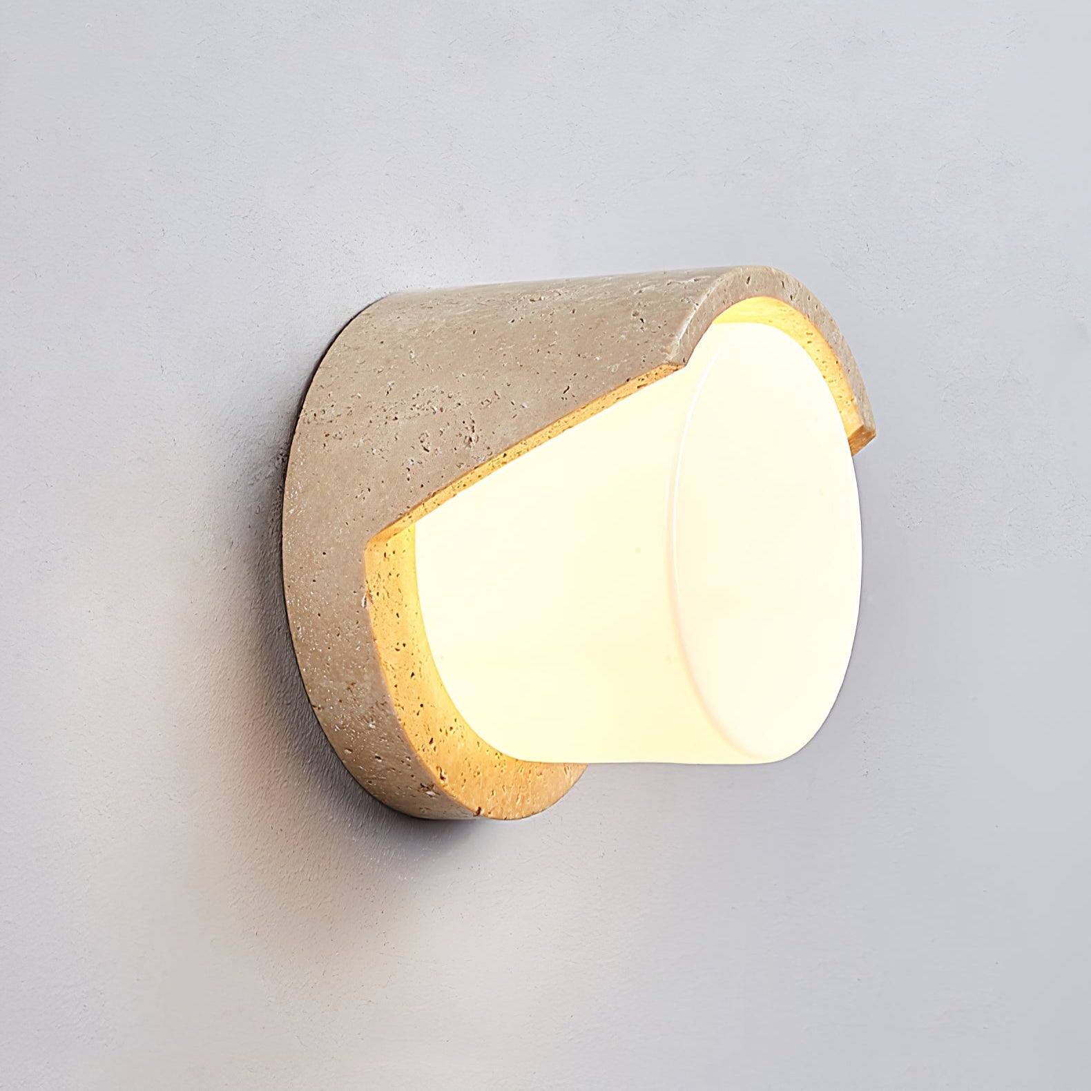Linus Travertine Wall Light - Letslighting
