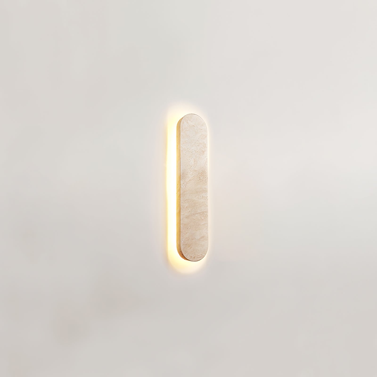 Lior Minimalist Travertine Wall Light