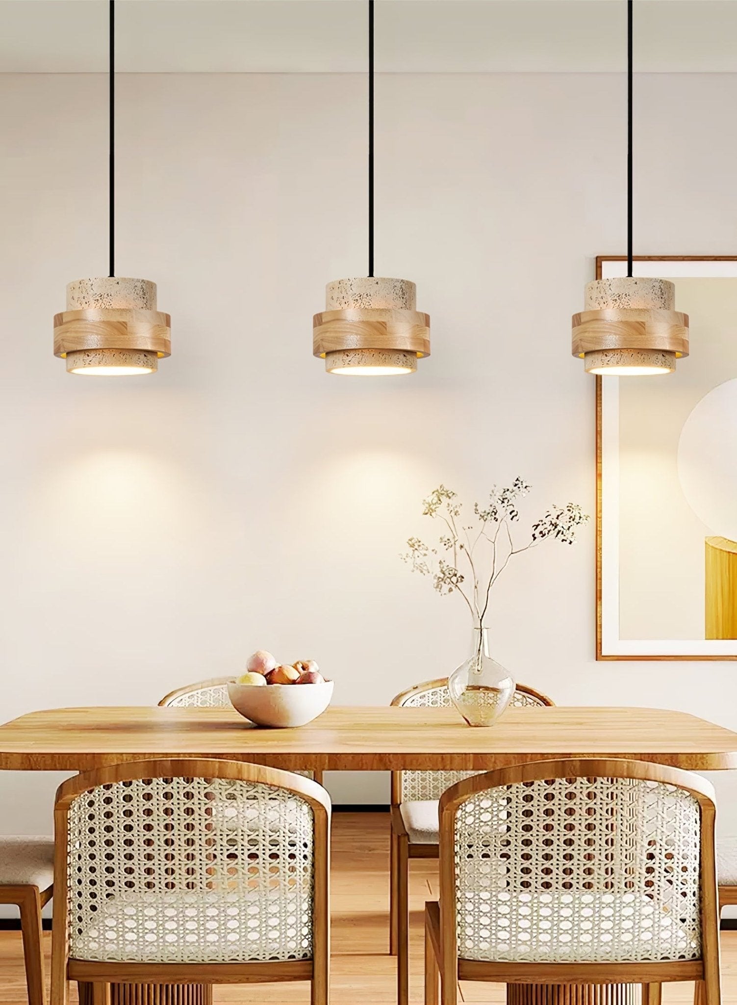 Liora Travertine Pendant Light - Letslighting